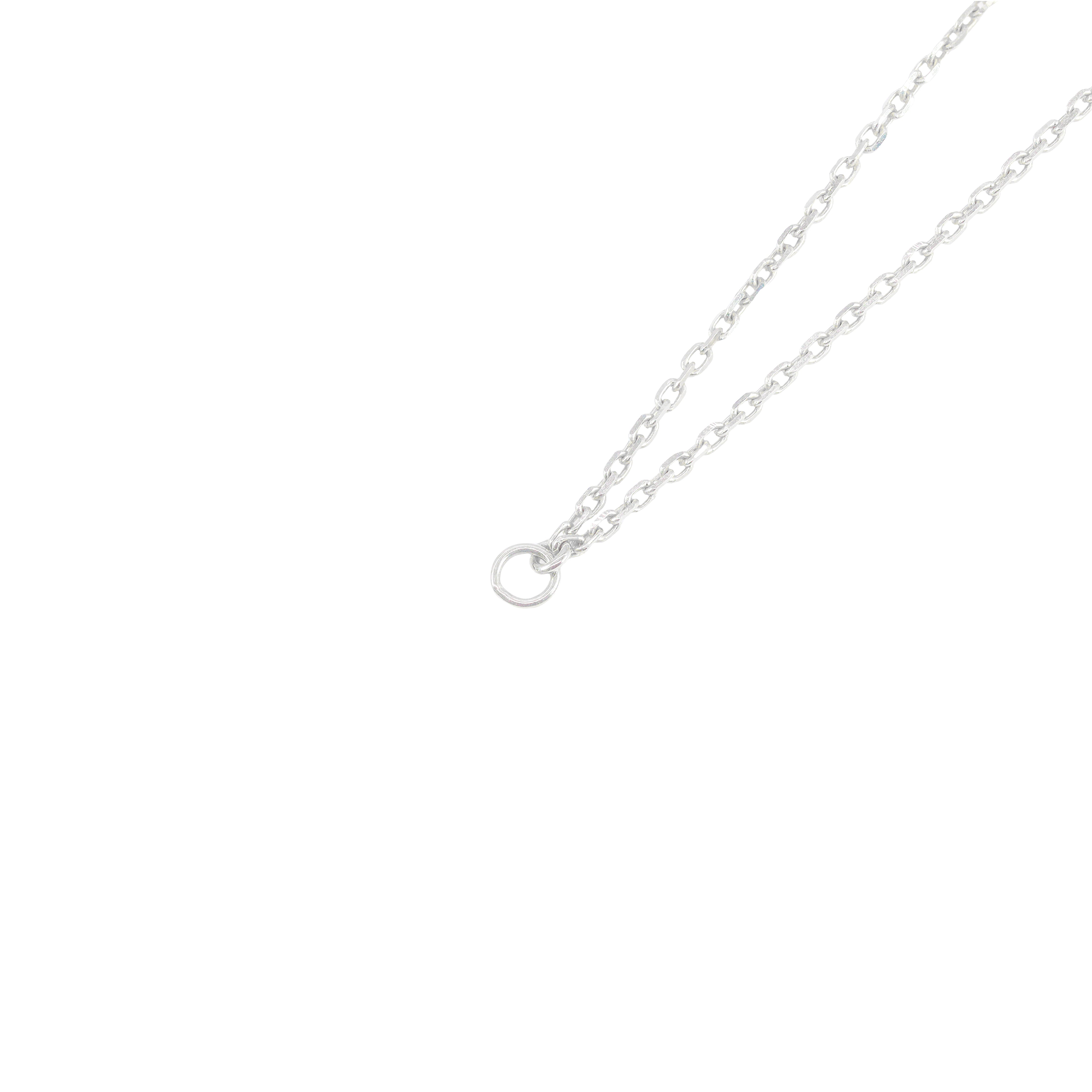 Paper-Clip Diamond Bracelet