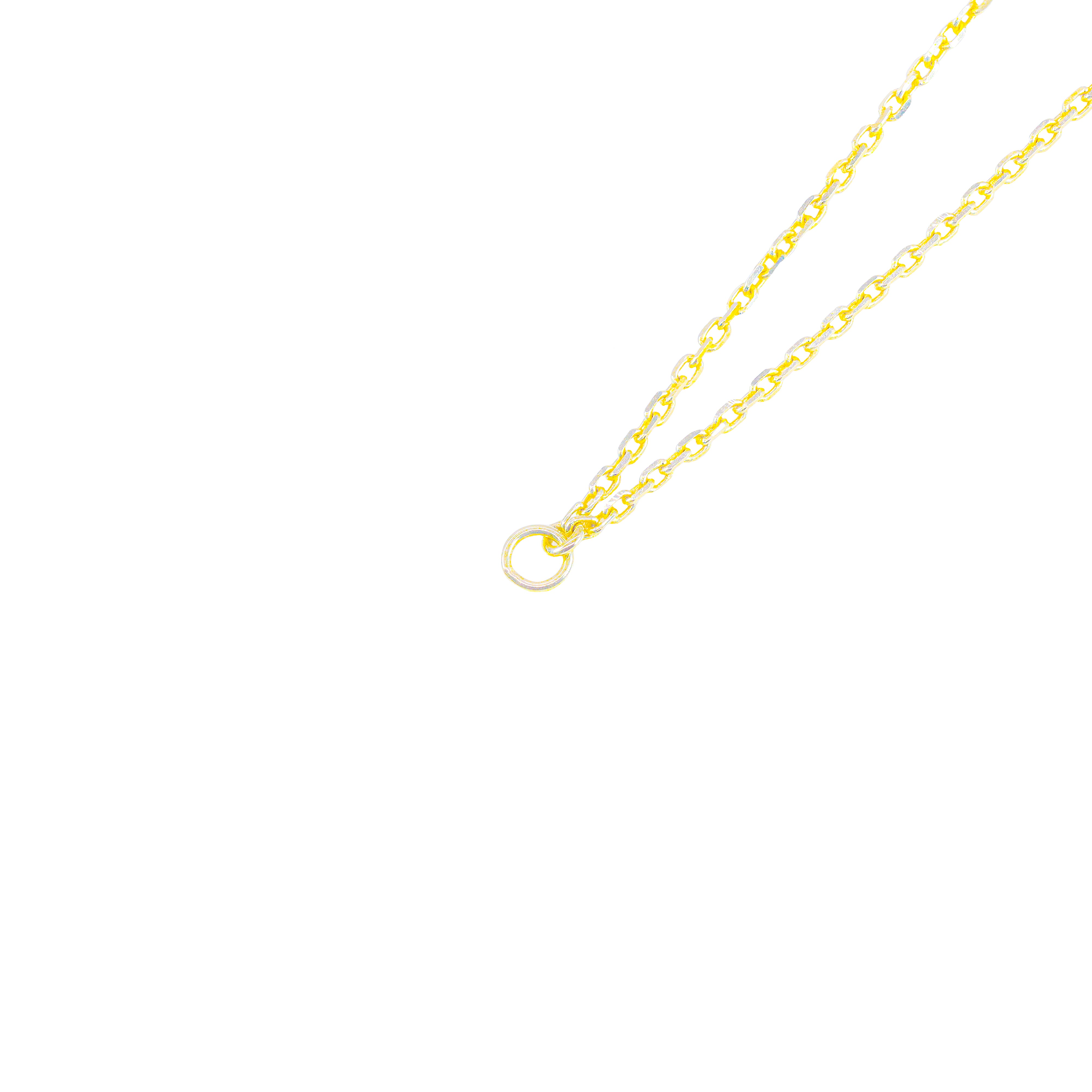 Paper-Clip Diamond Bracelet