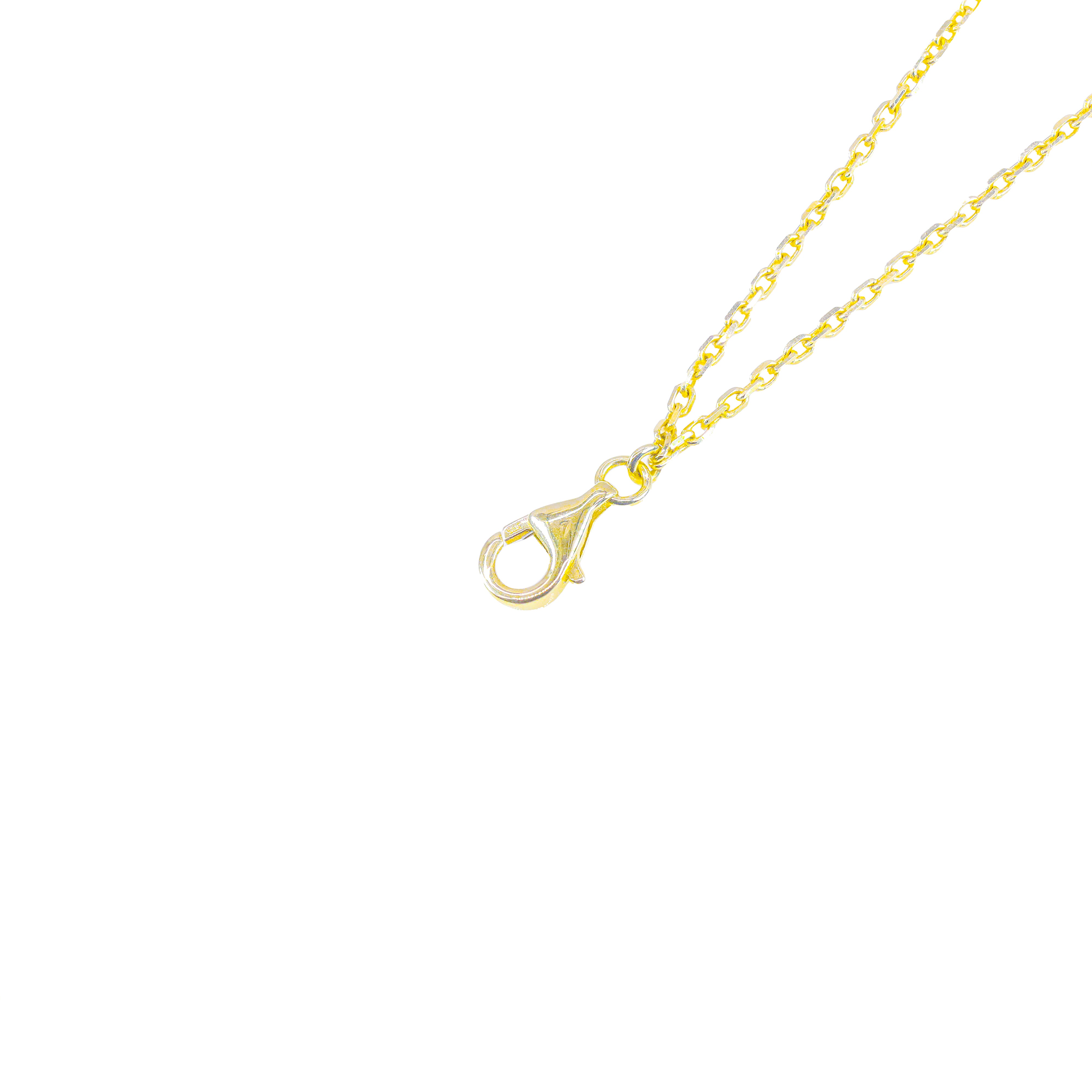 Paper-Clip Diamond Bracelet