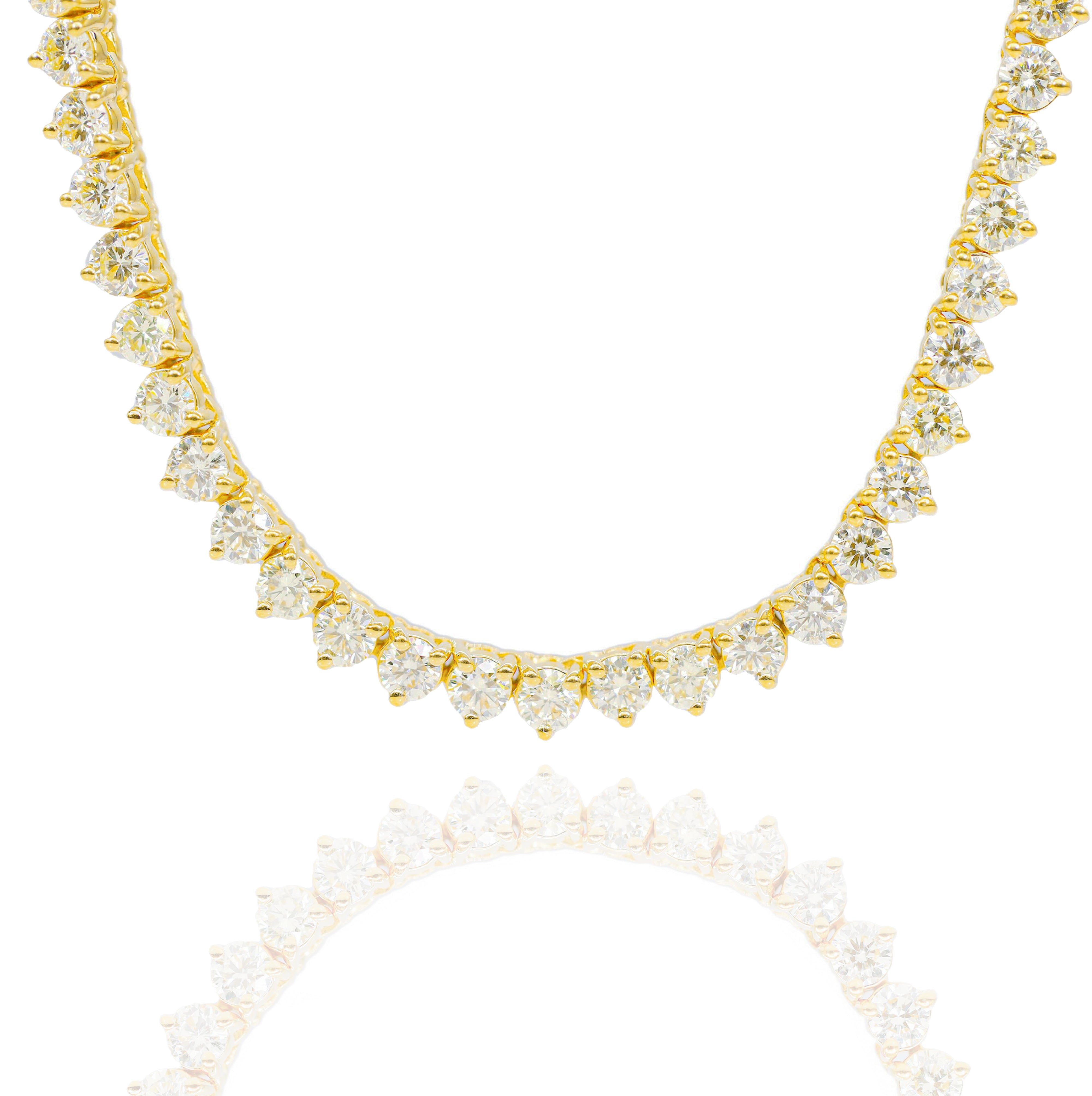 8-Pointer Diamond Tennis Chain