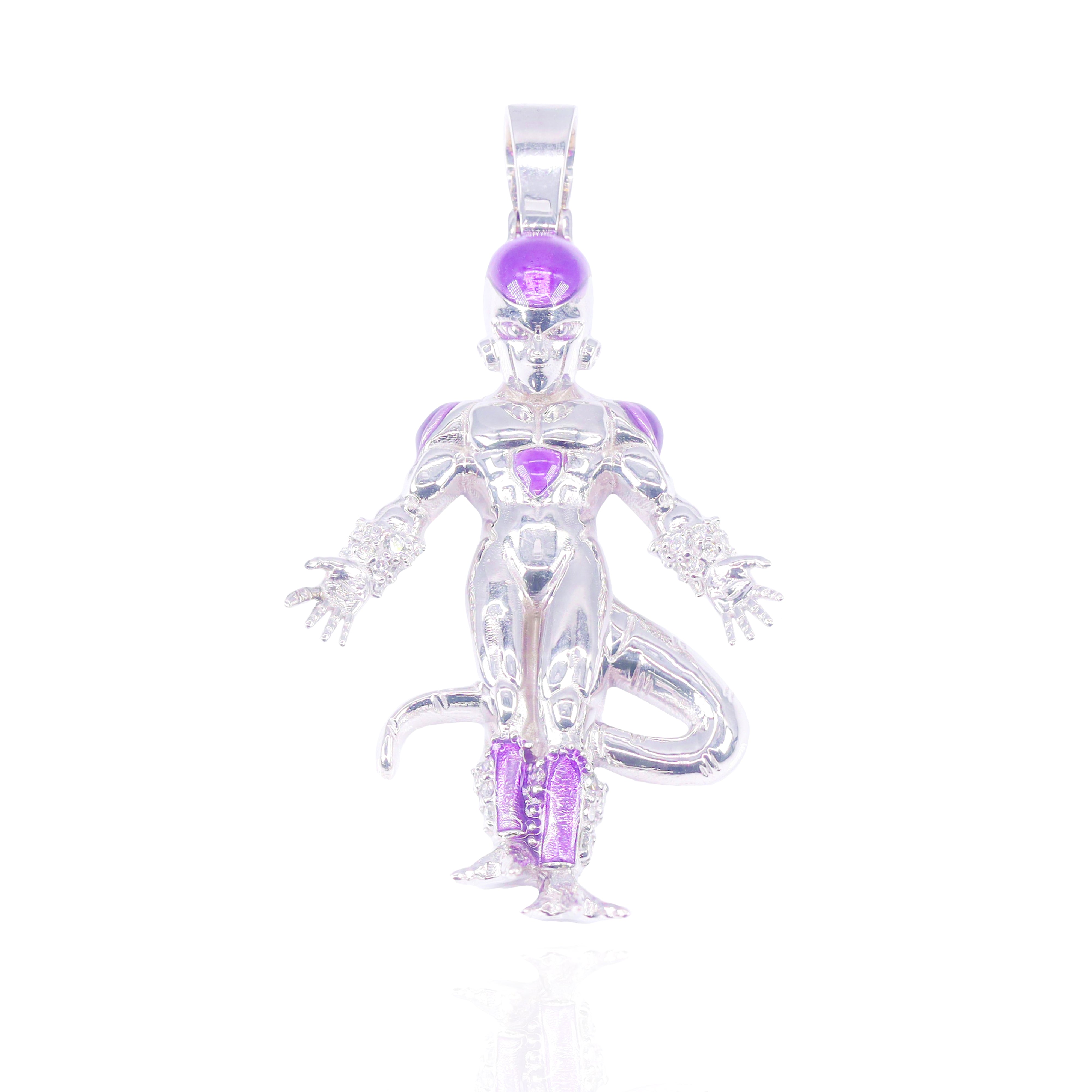 Custom Design Deposit - Solid Gold & Diamond Character Pendant