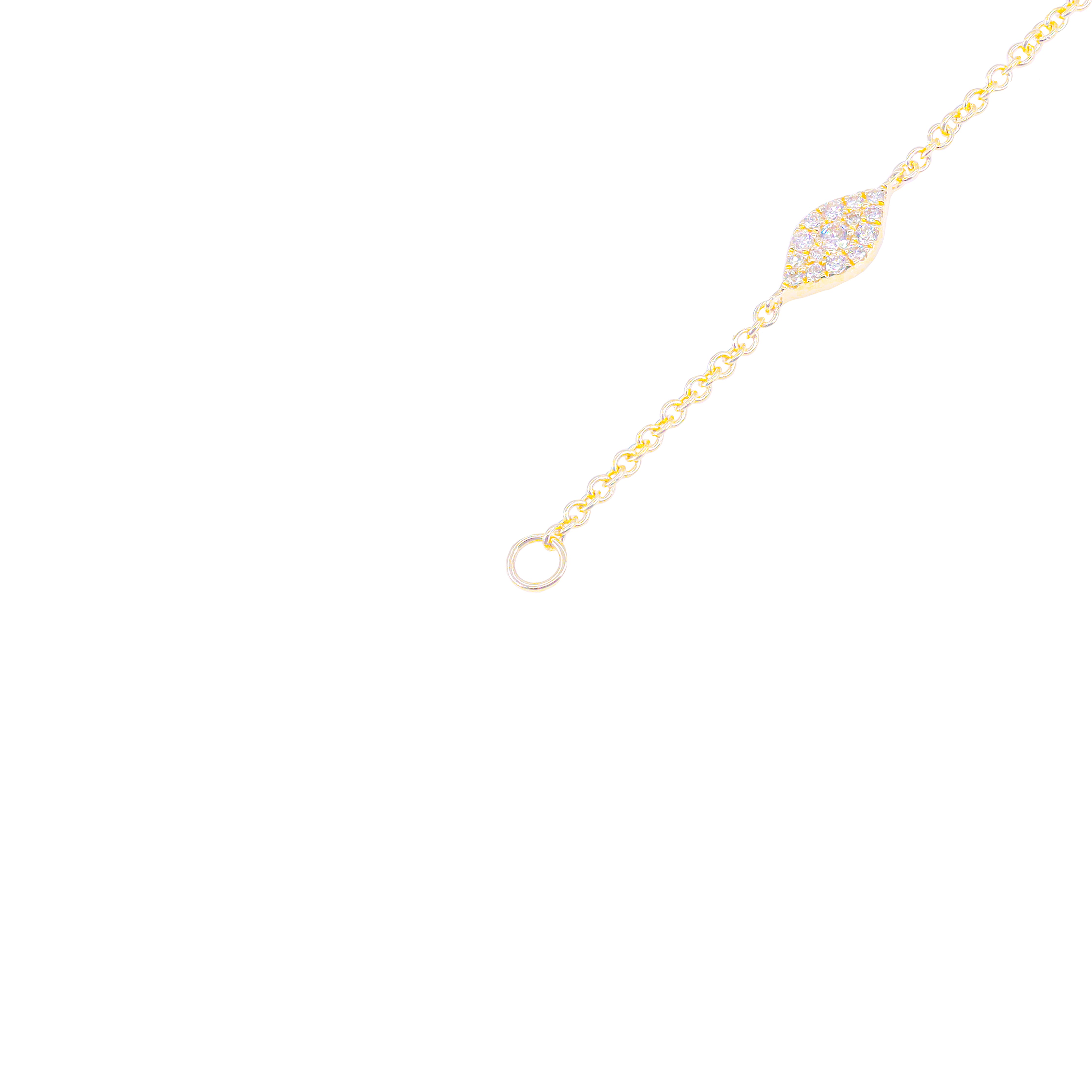 Evil Eye Diamond Bracelet