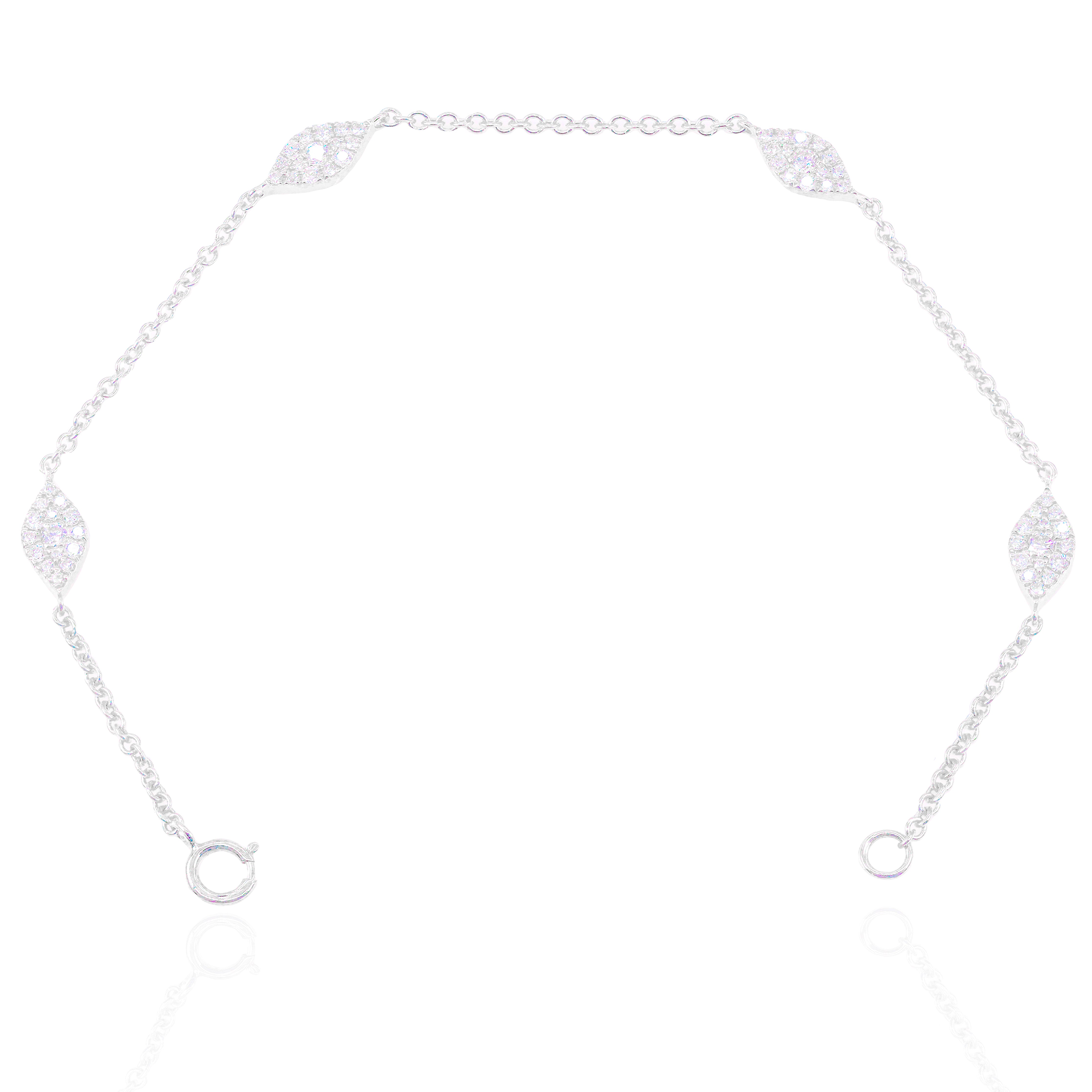 Evil Eye Diamond Bracelet