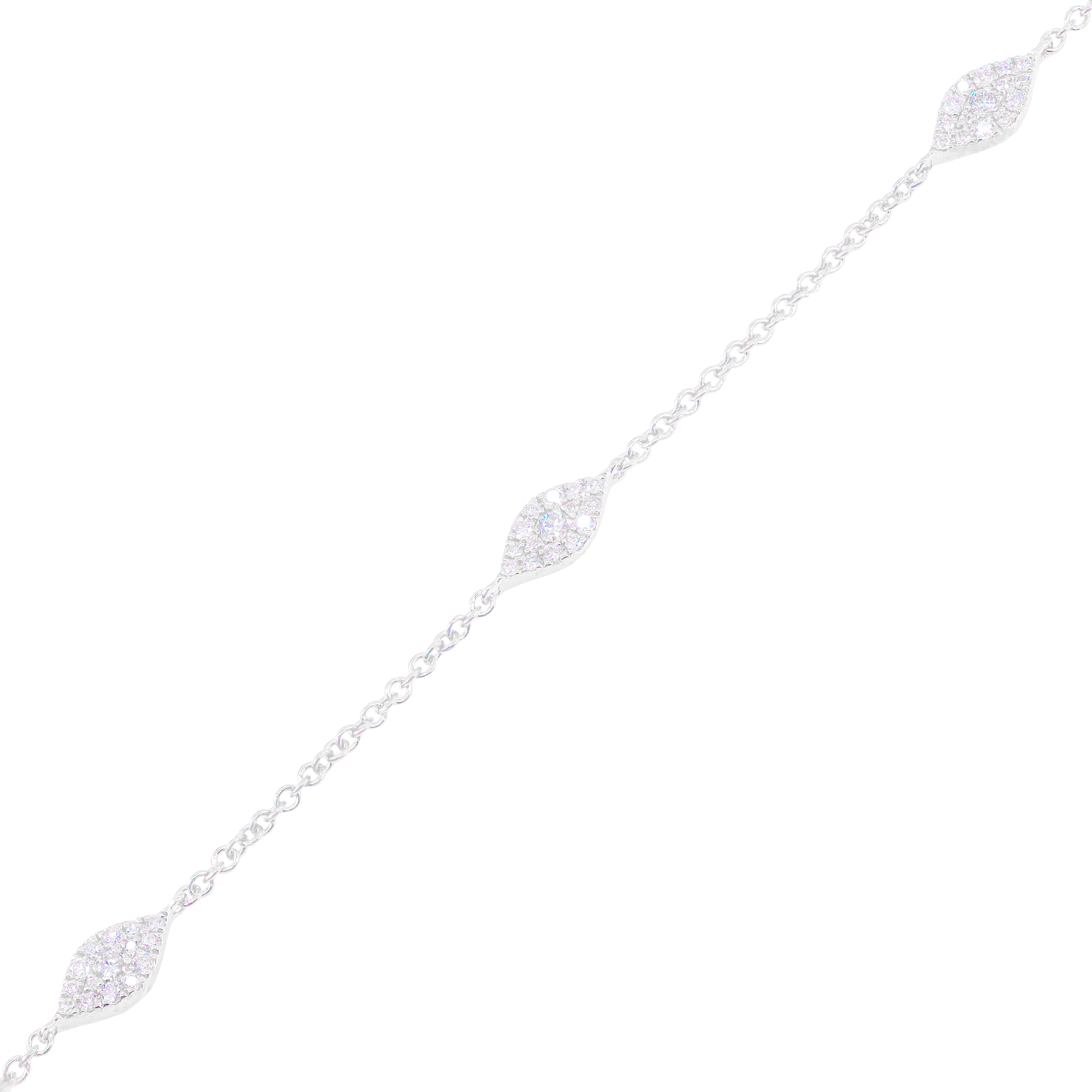 Evil Eye Diamond Bracelet