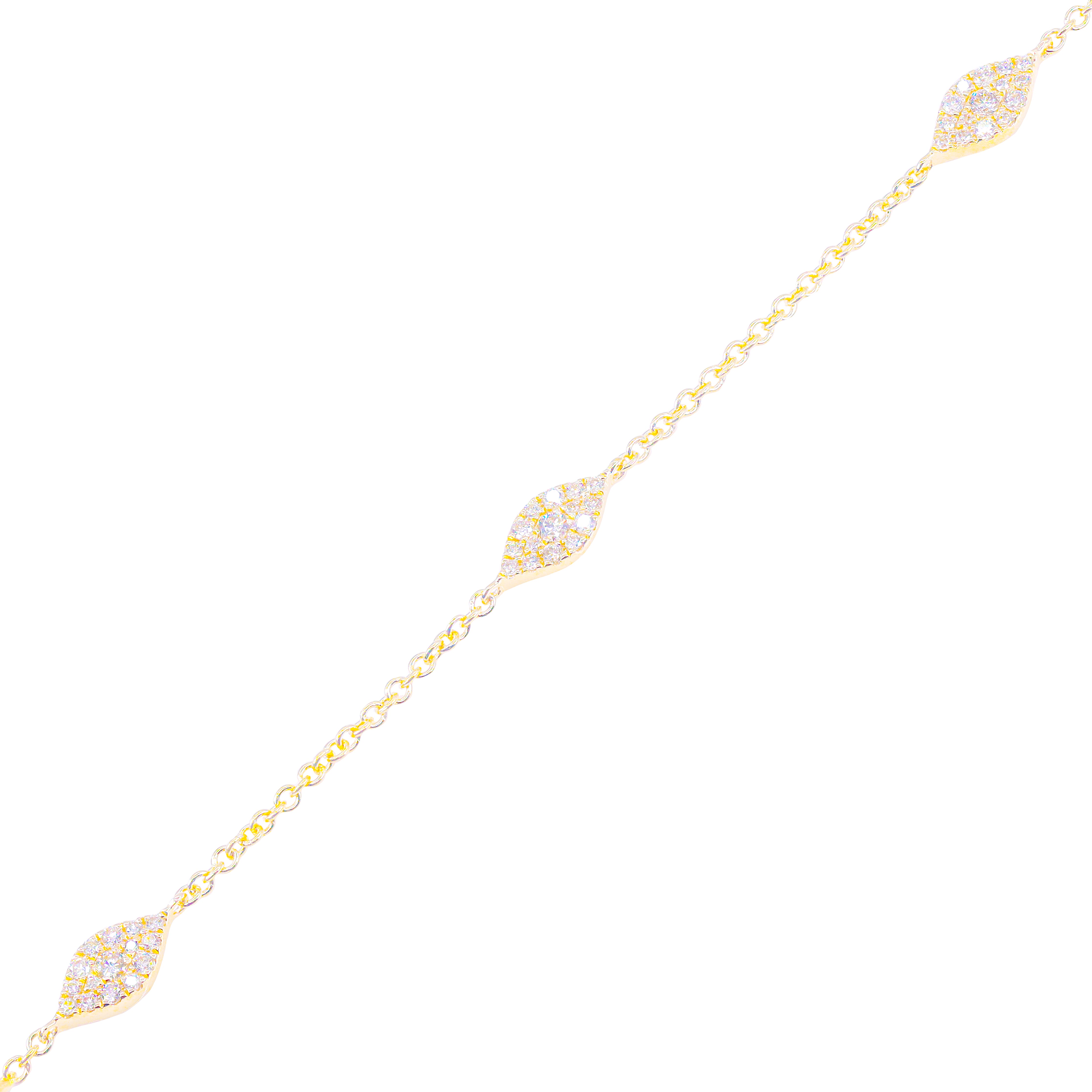 Evil Eye Diamond Bracelet