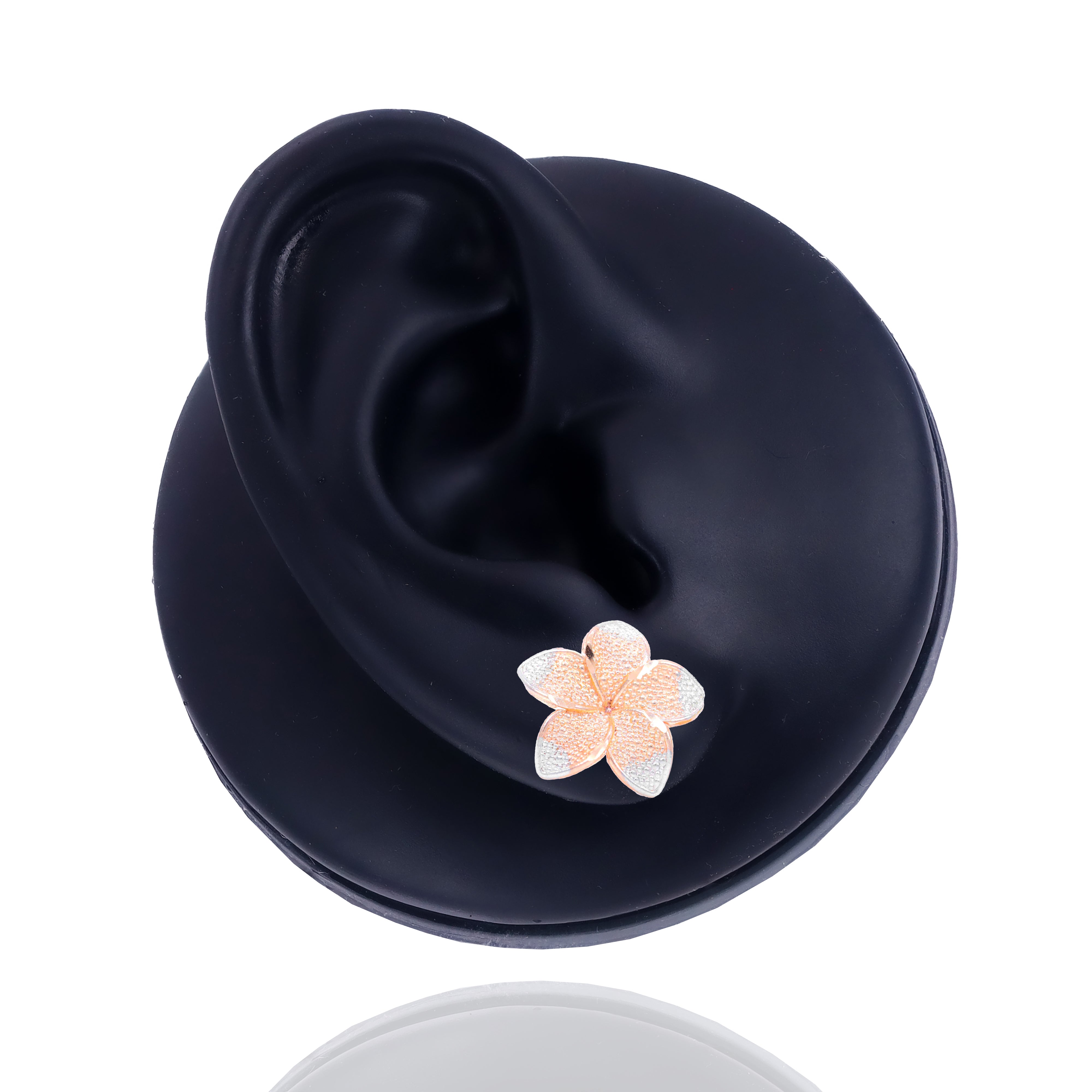 Gold Flower Earrings