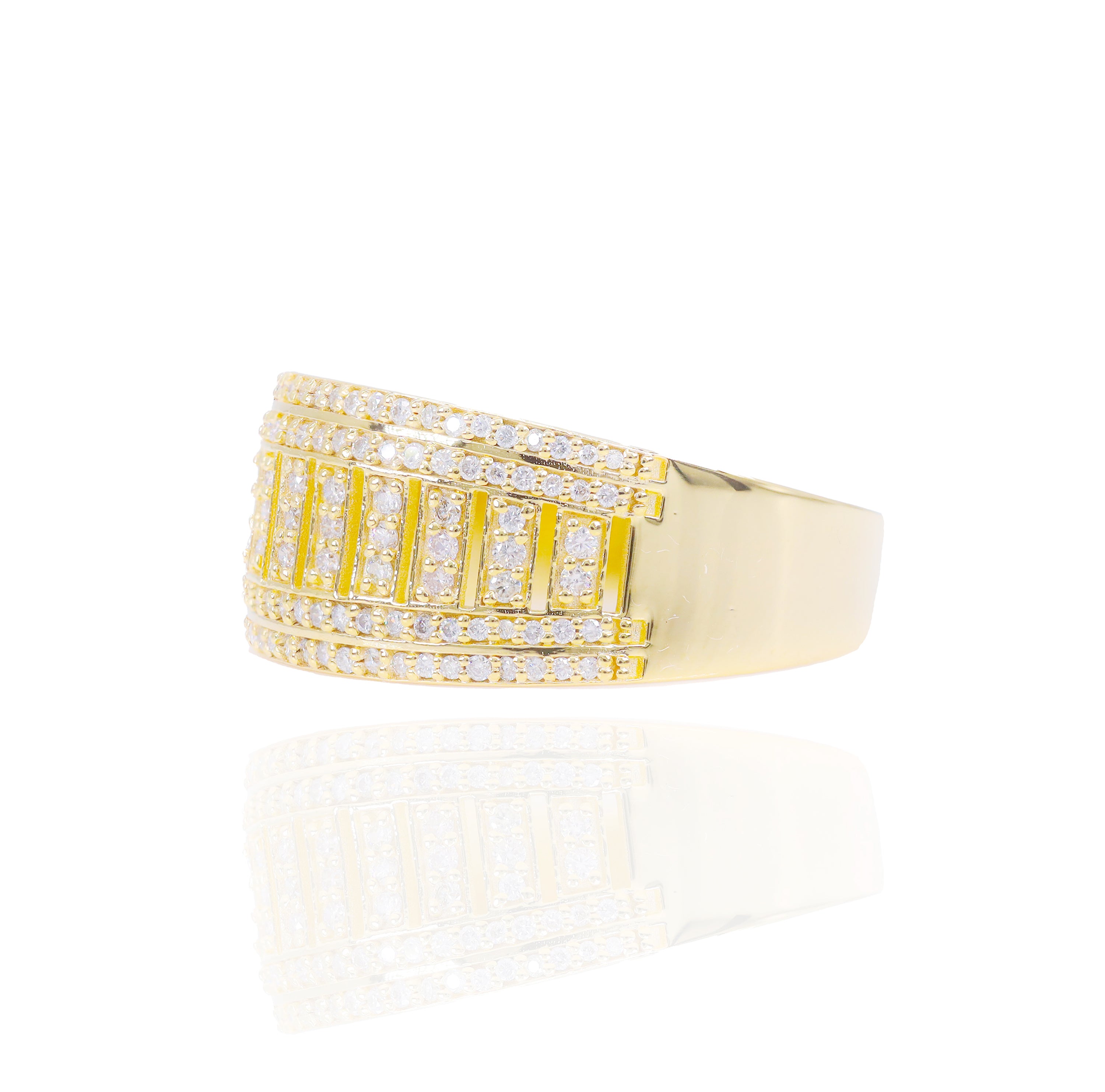 Cluster Frame Diamond Ring