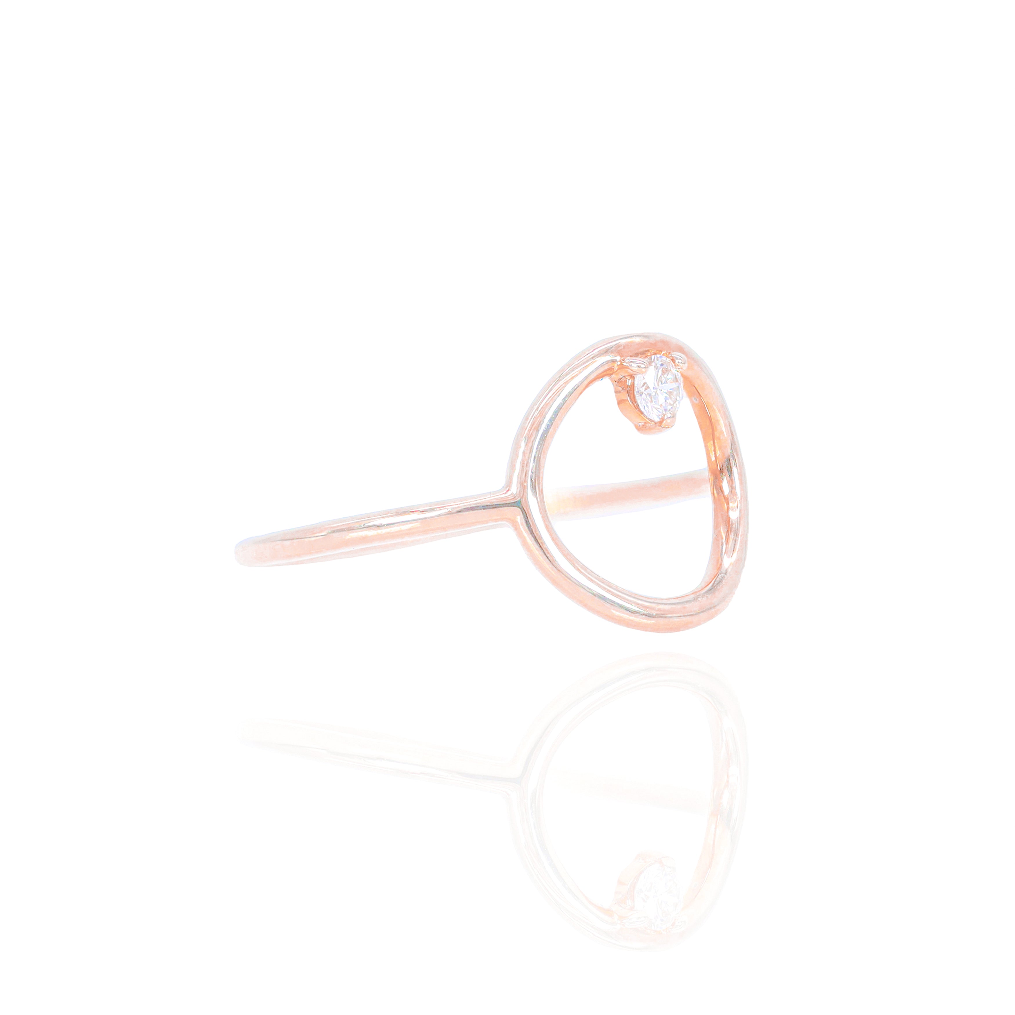 Diamond Hope Gold Ring