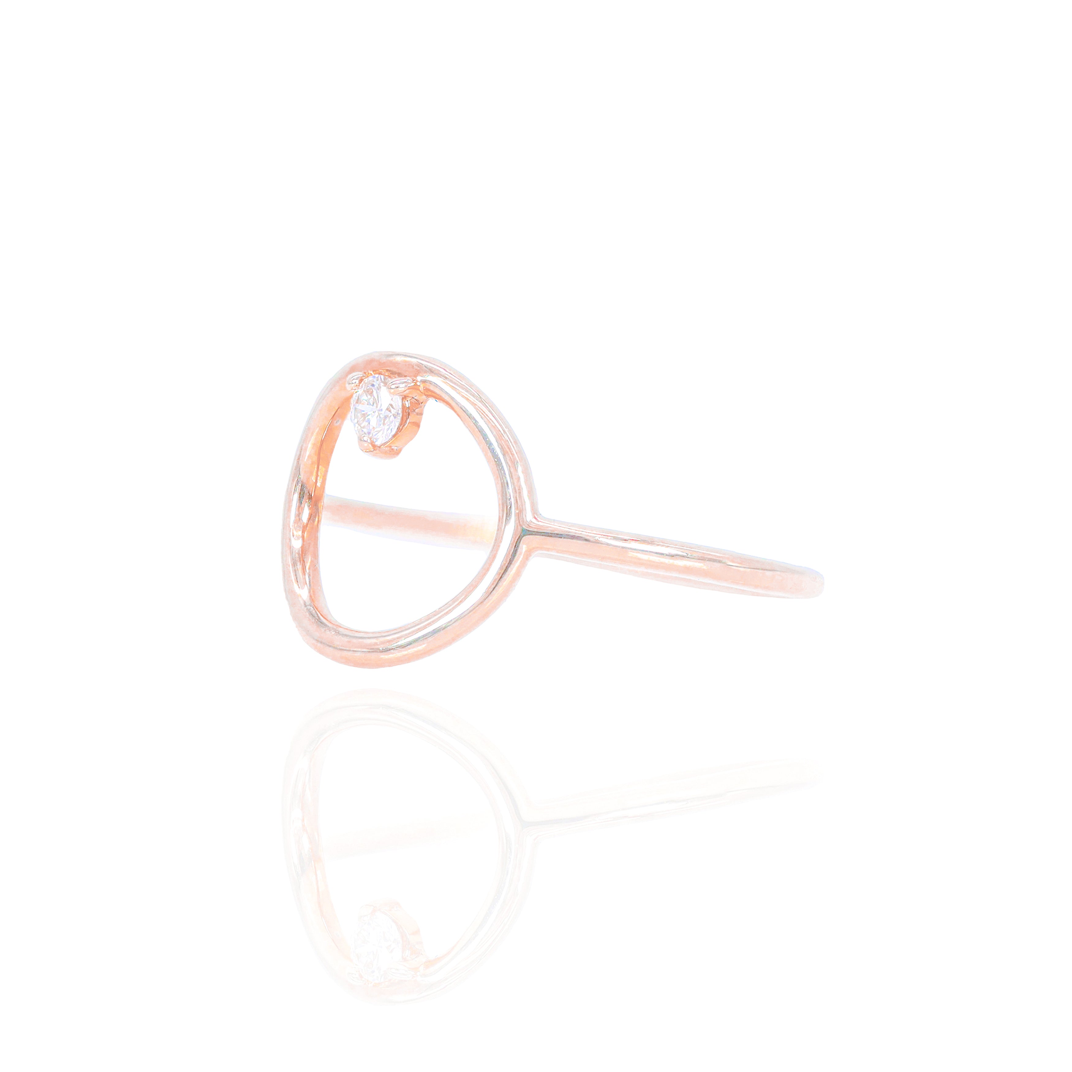 Diamond Hope Gold Ring