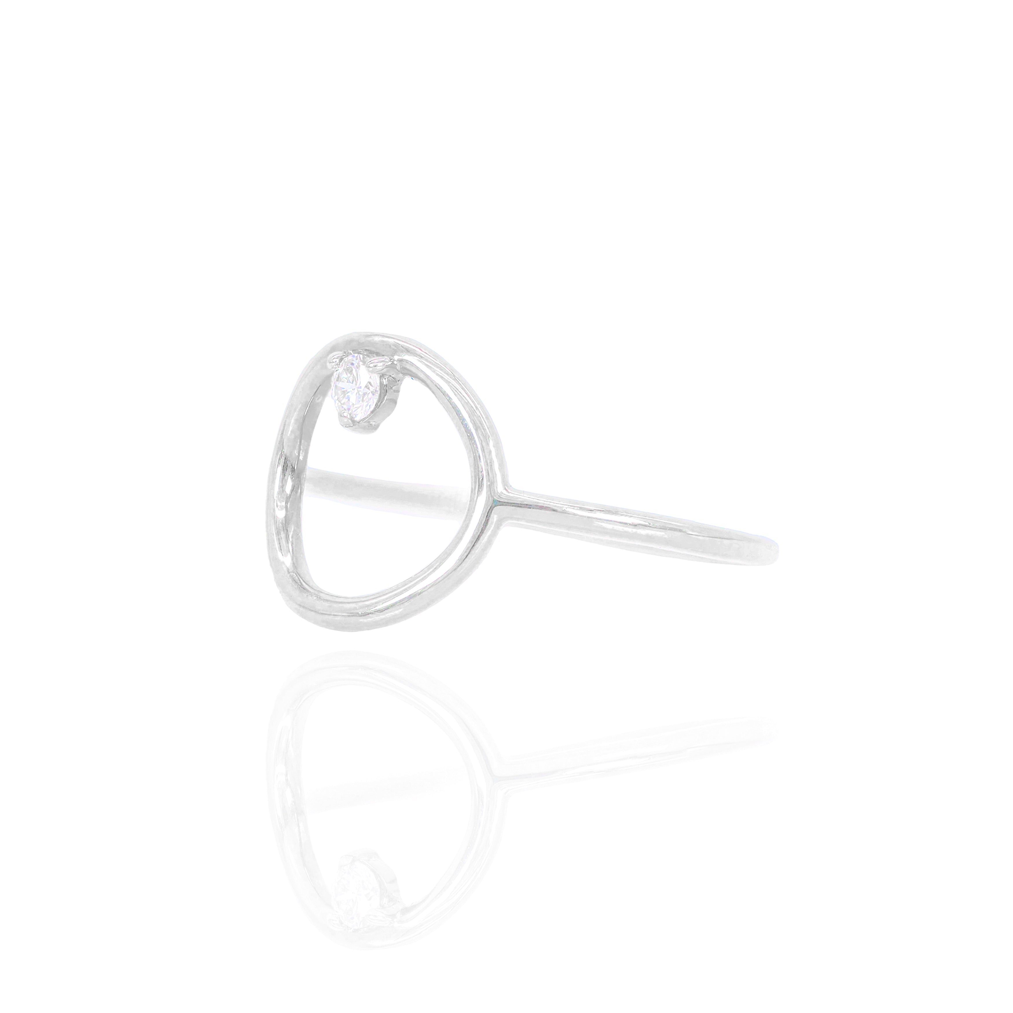 Diamond Hope Gold Ring
