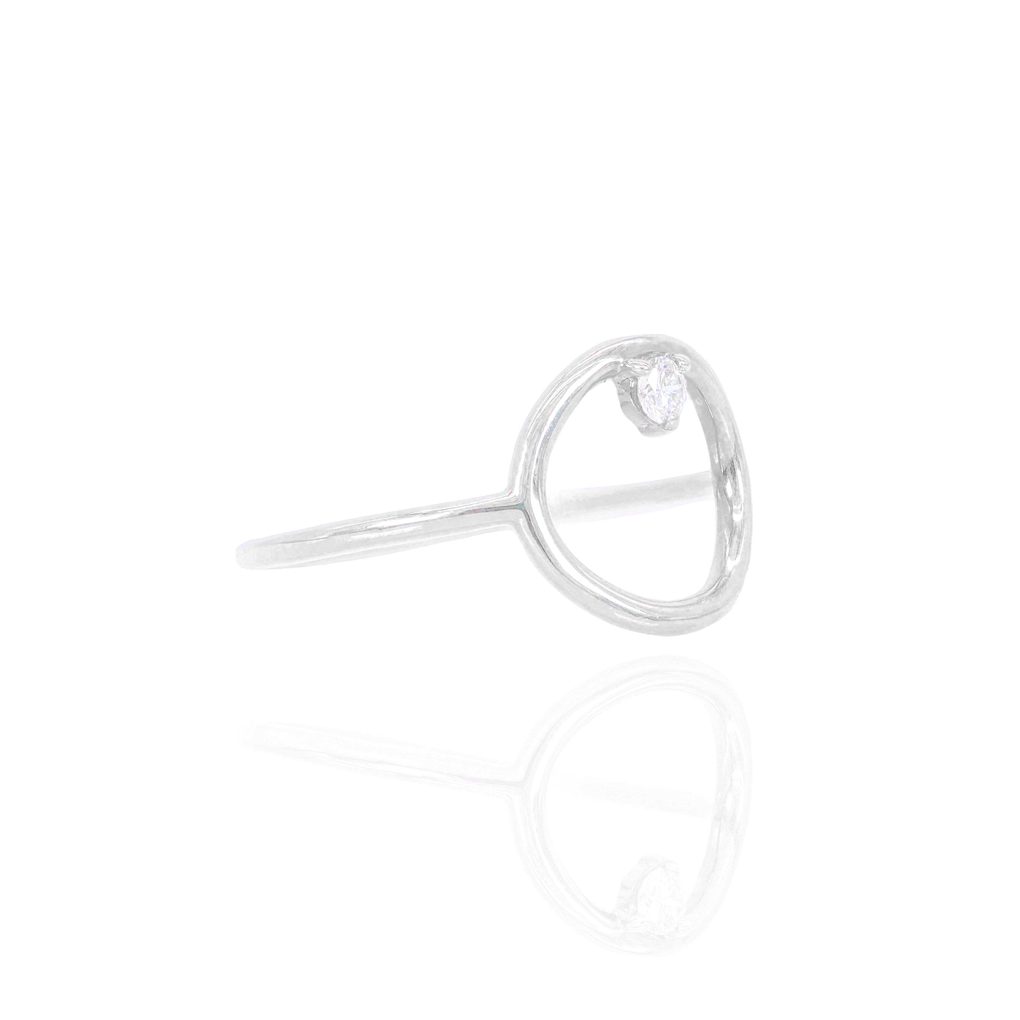 Diamond Hope Gold Ring
