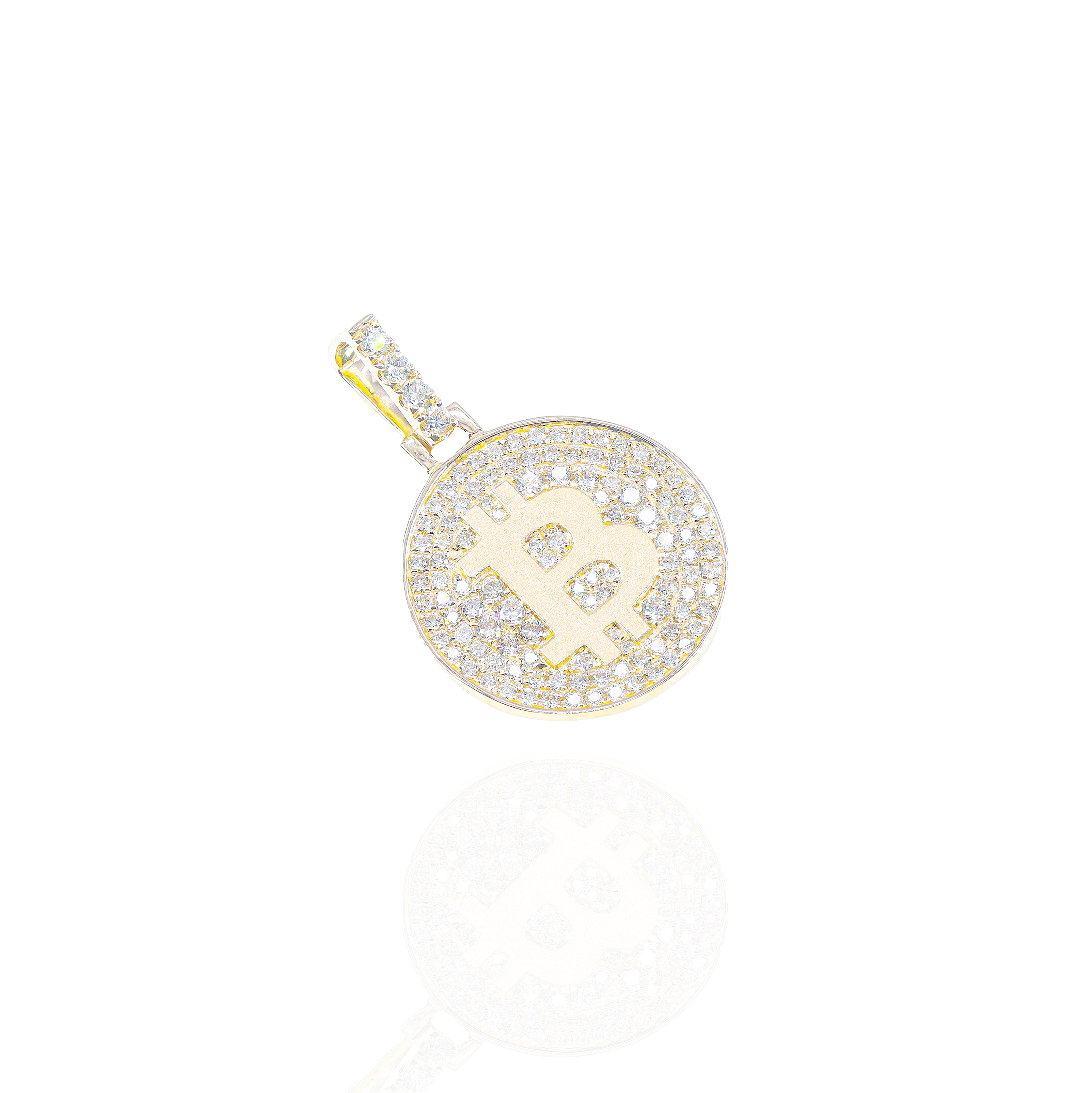 Bitcoin Diamond Pendant