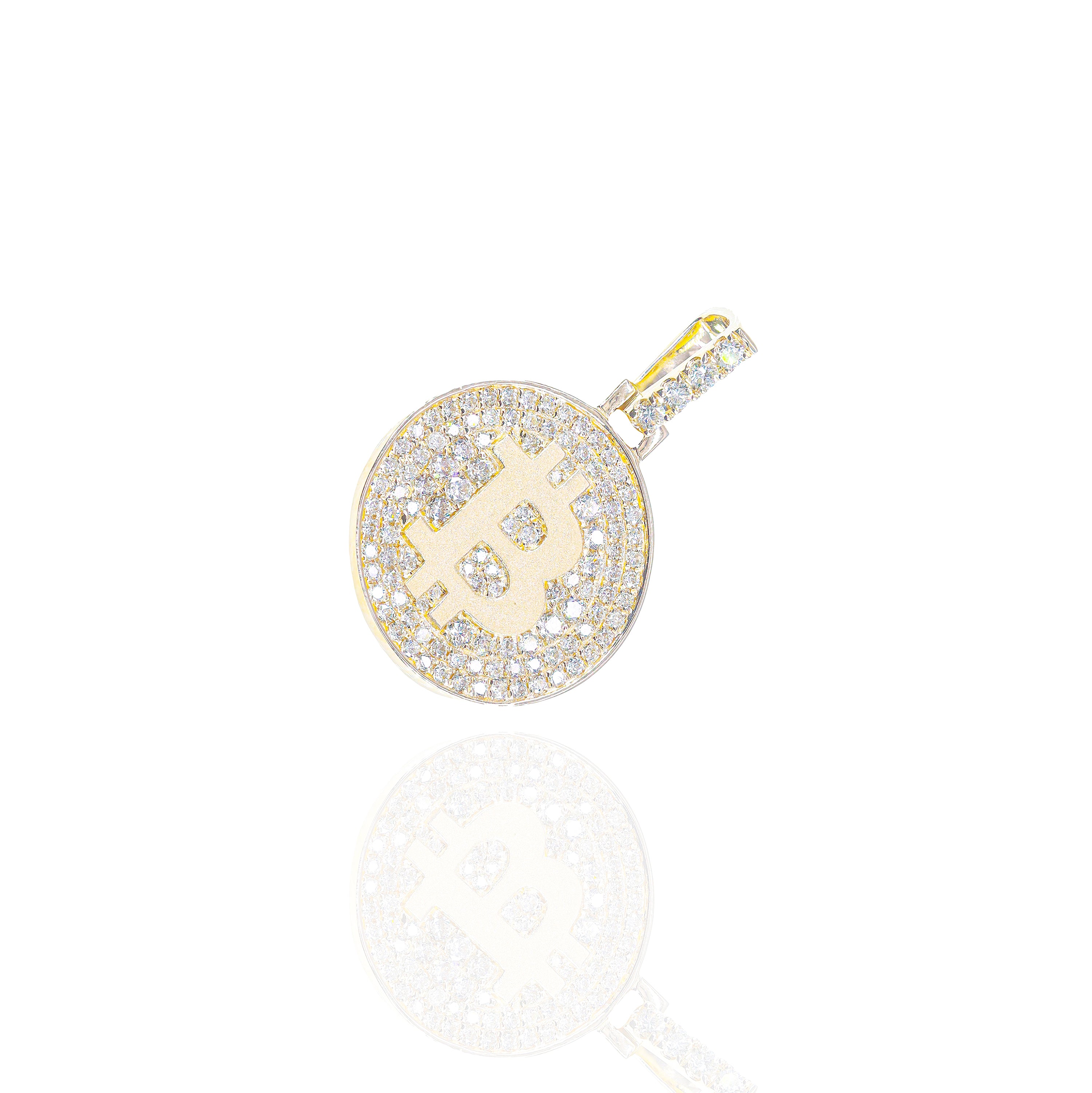 Bitcoin Diamond Pendant