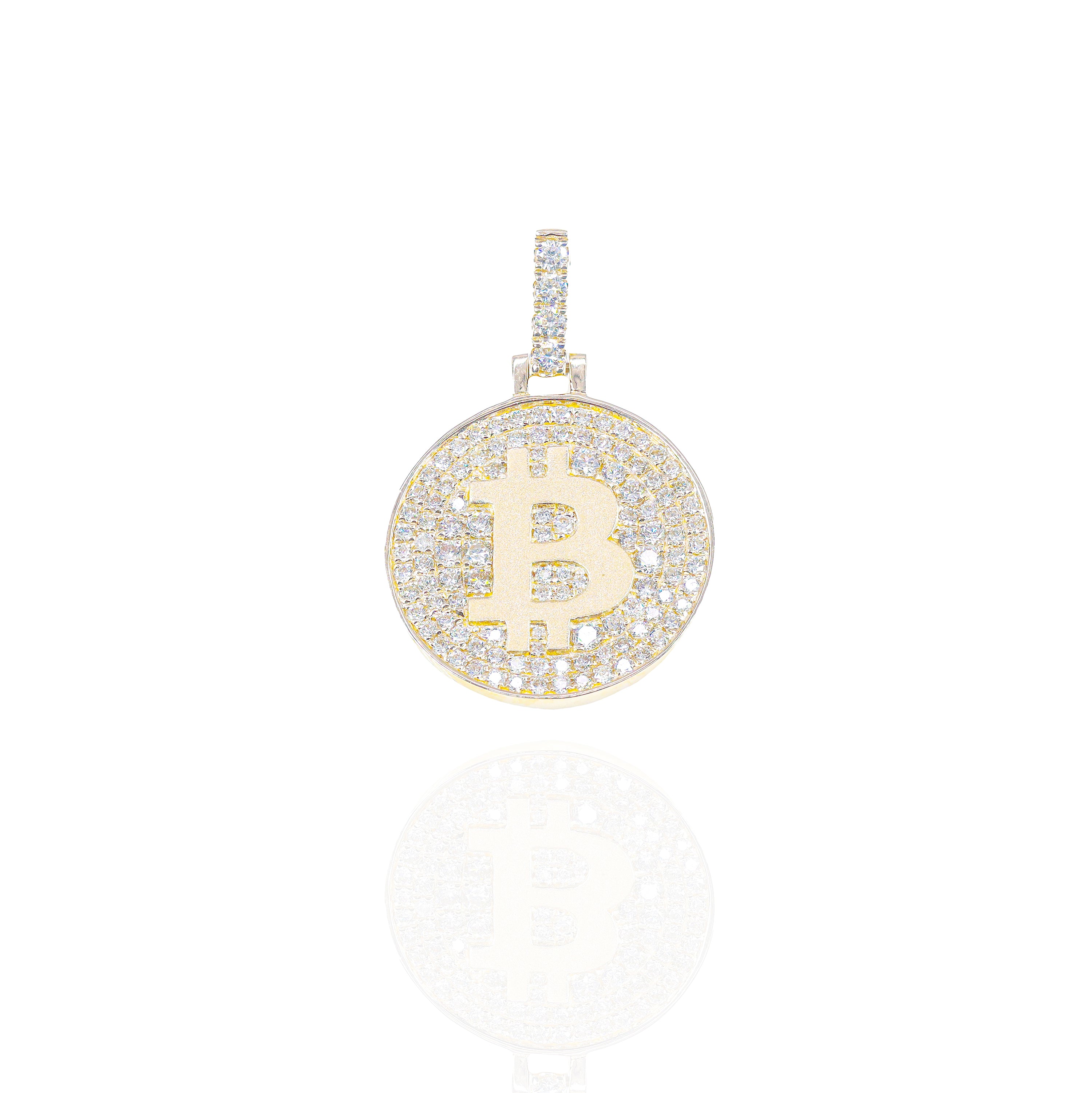 Bitcoin Diamond Pendant