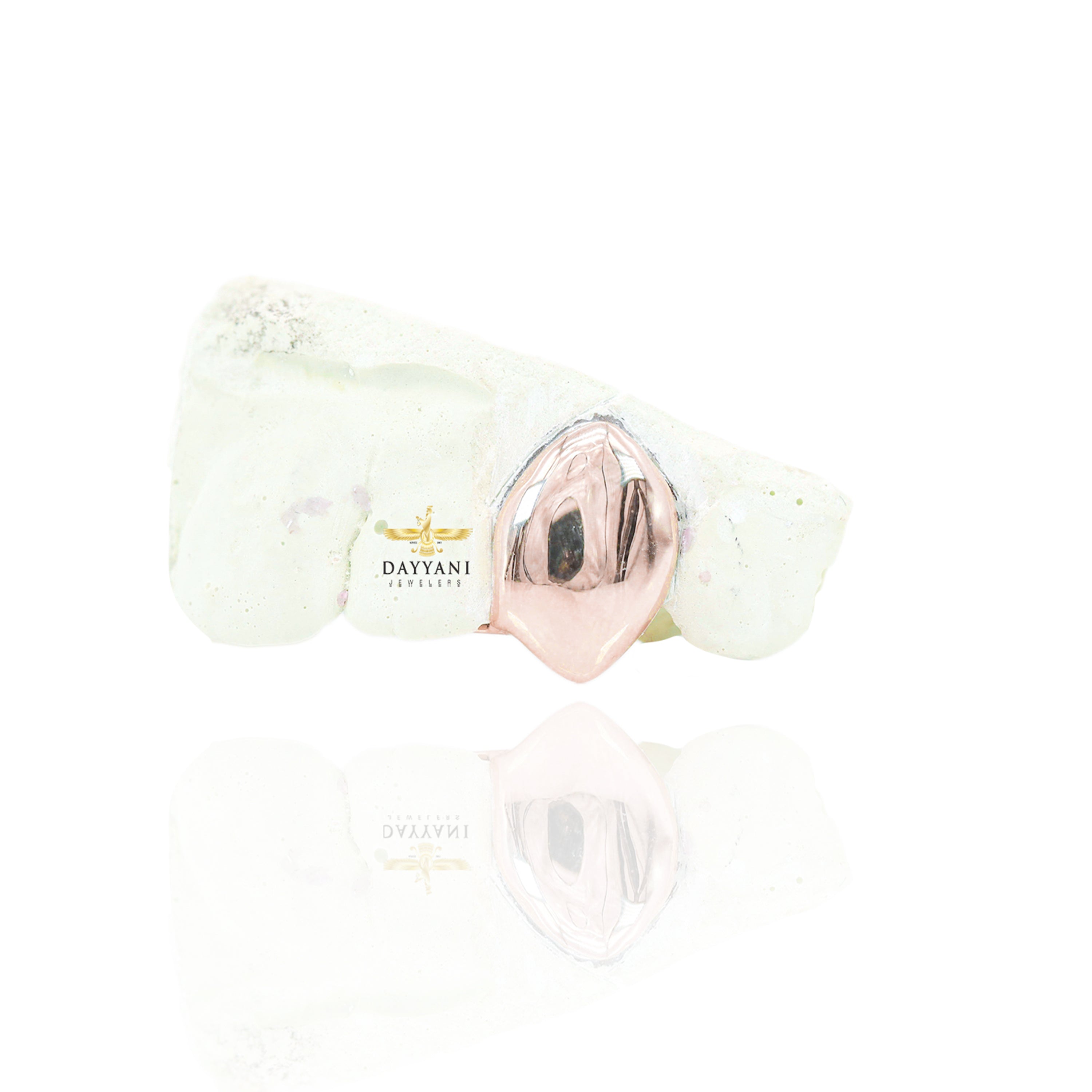 Custom One Tooth (Cap Grillz) Gold Grillz (TOP TEETH ADHESIVE REQUIRED)