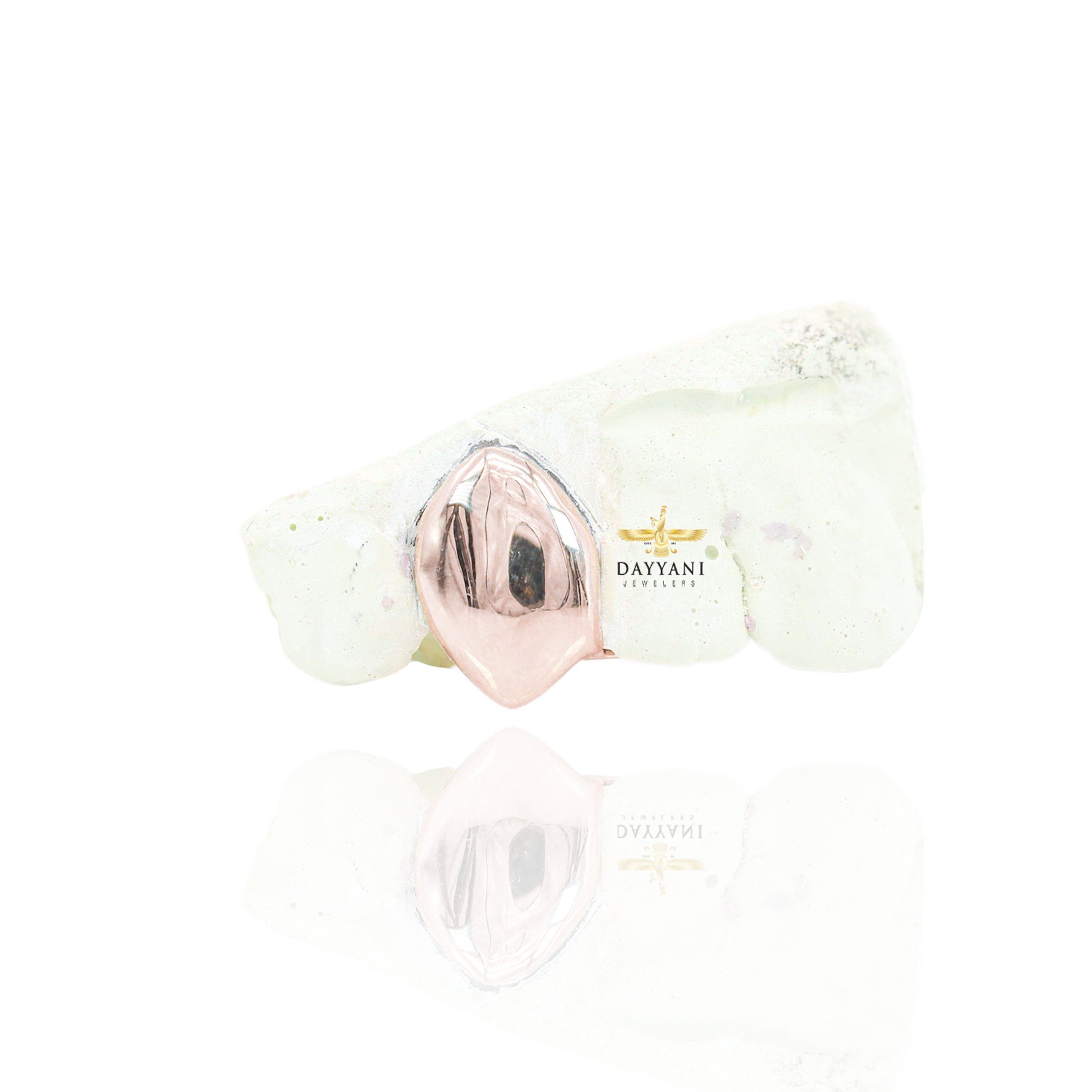 Custom One Tooth (Cap Grillz) Gold Grillz (TOP TEETH ADHESIVE REQUIRED)