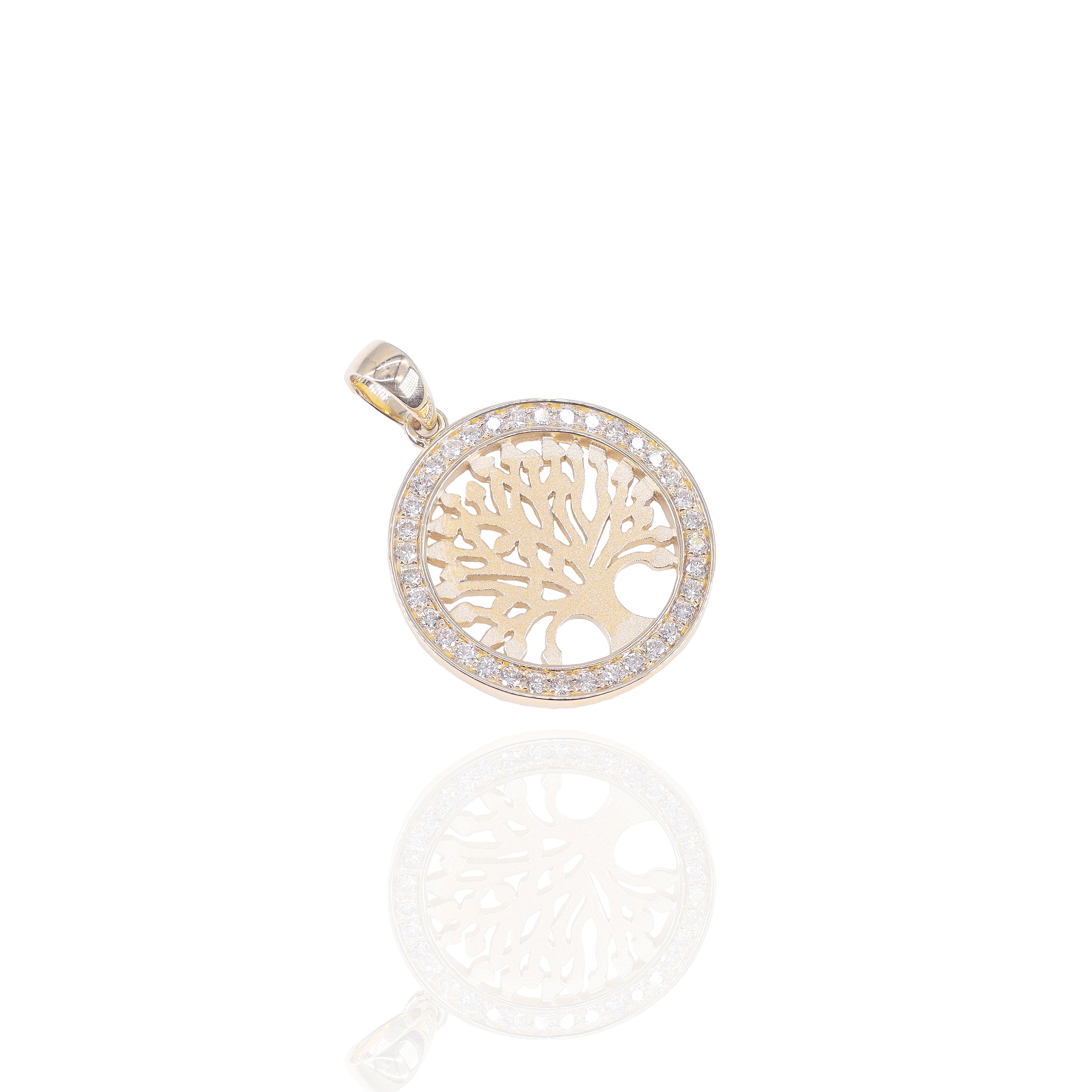 Tree of Life Diamond Pendant