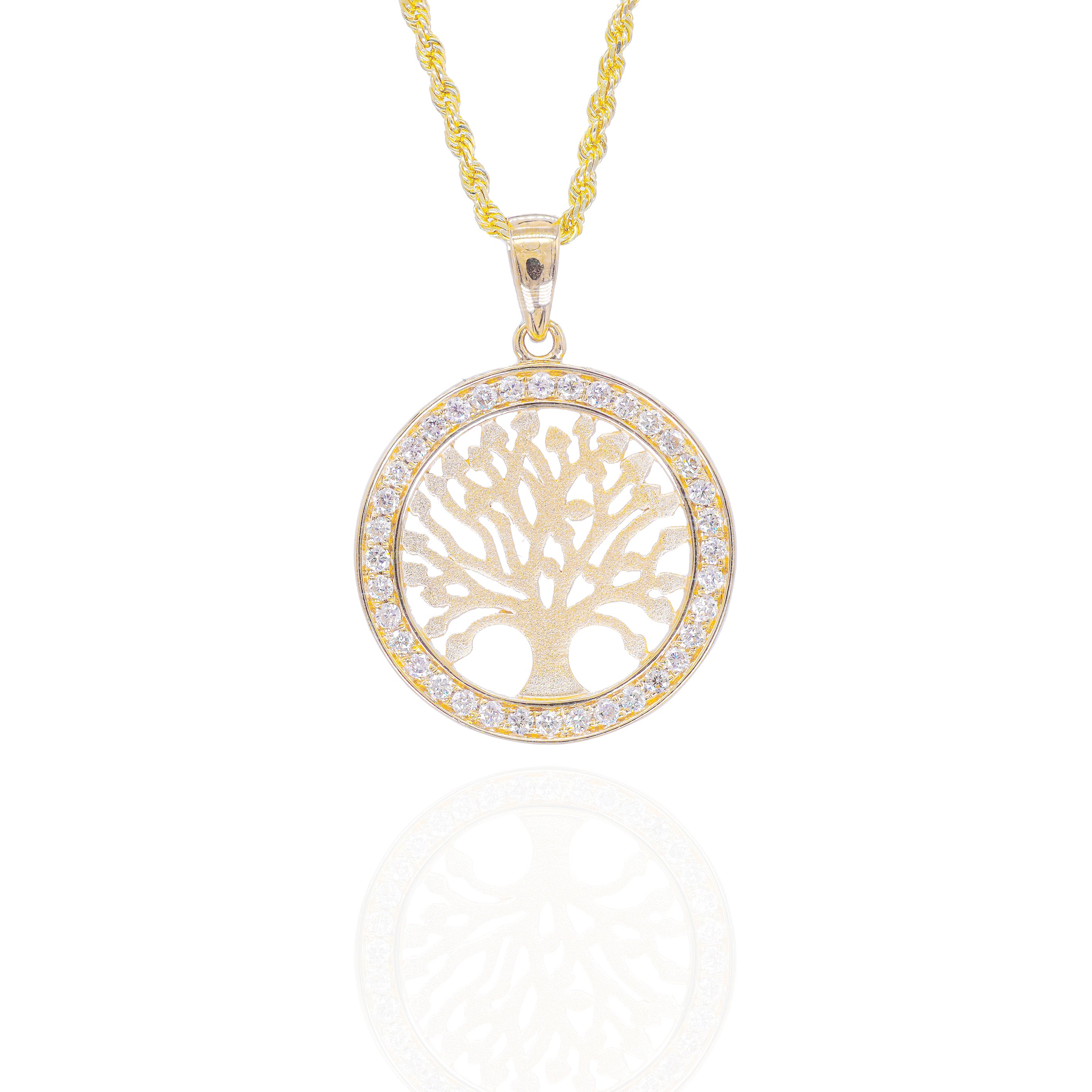 Tree of Life Diamond Pendant