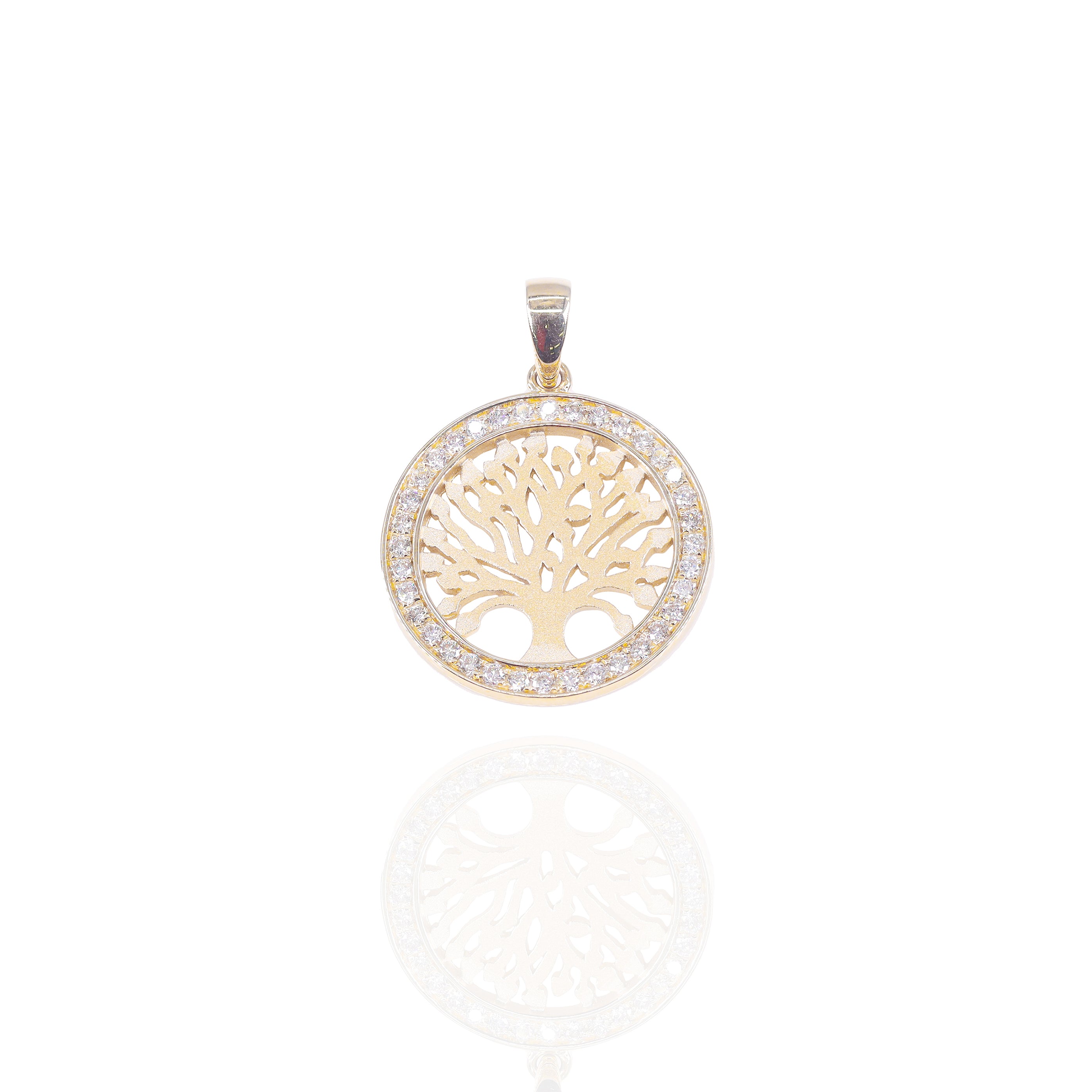 Tree of Life Diamond Pendant