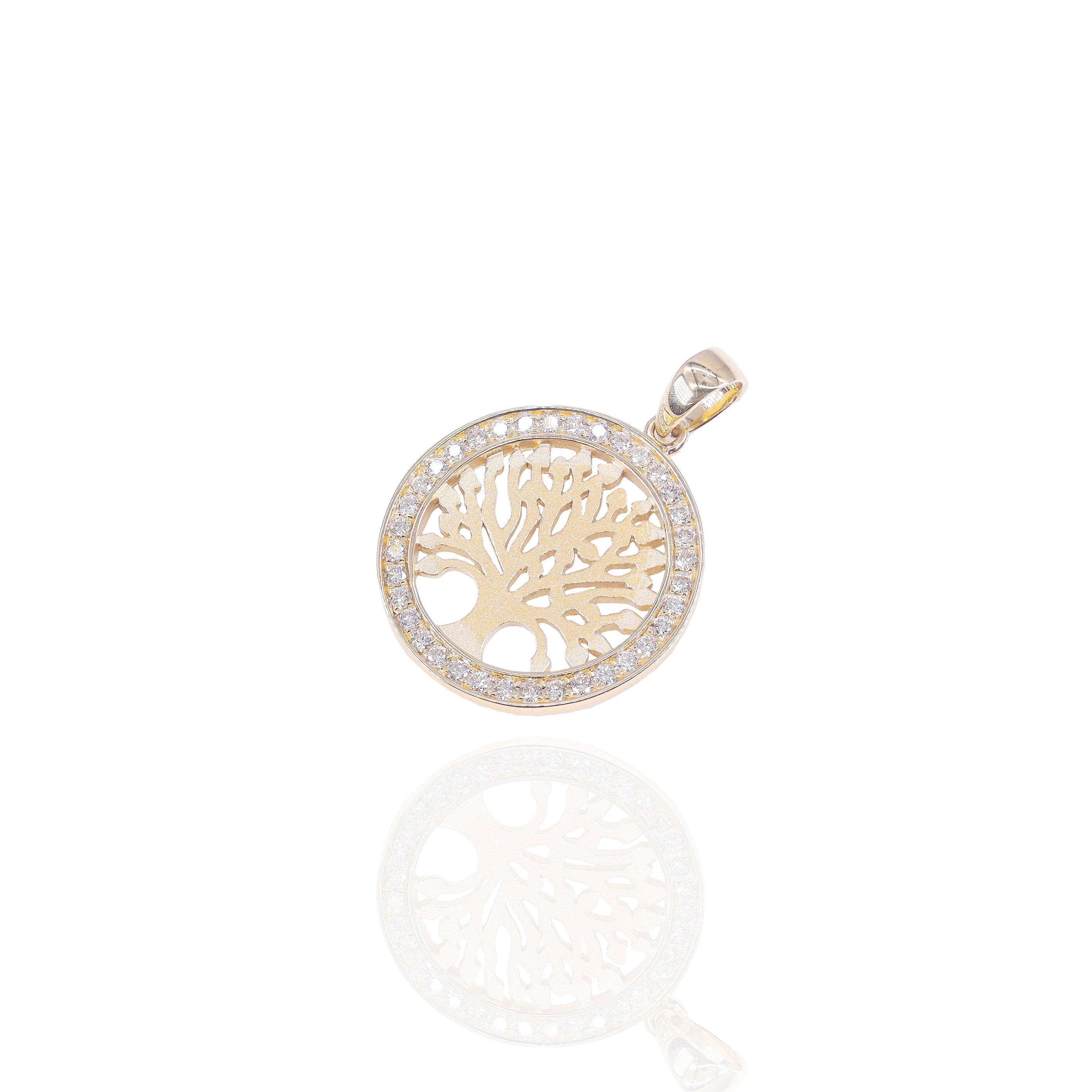 Tree of Life Diamond Pendant