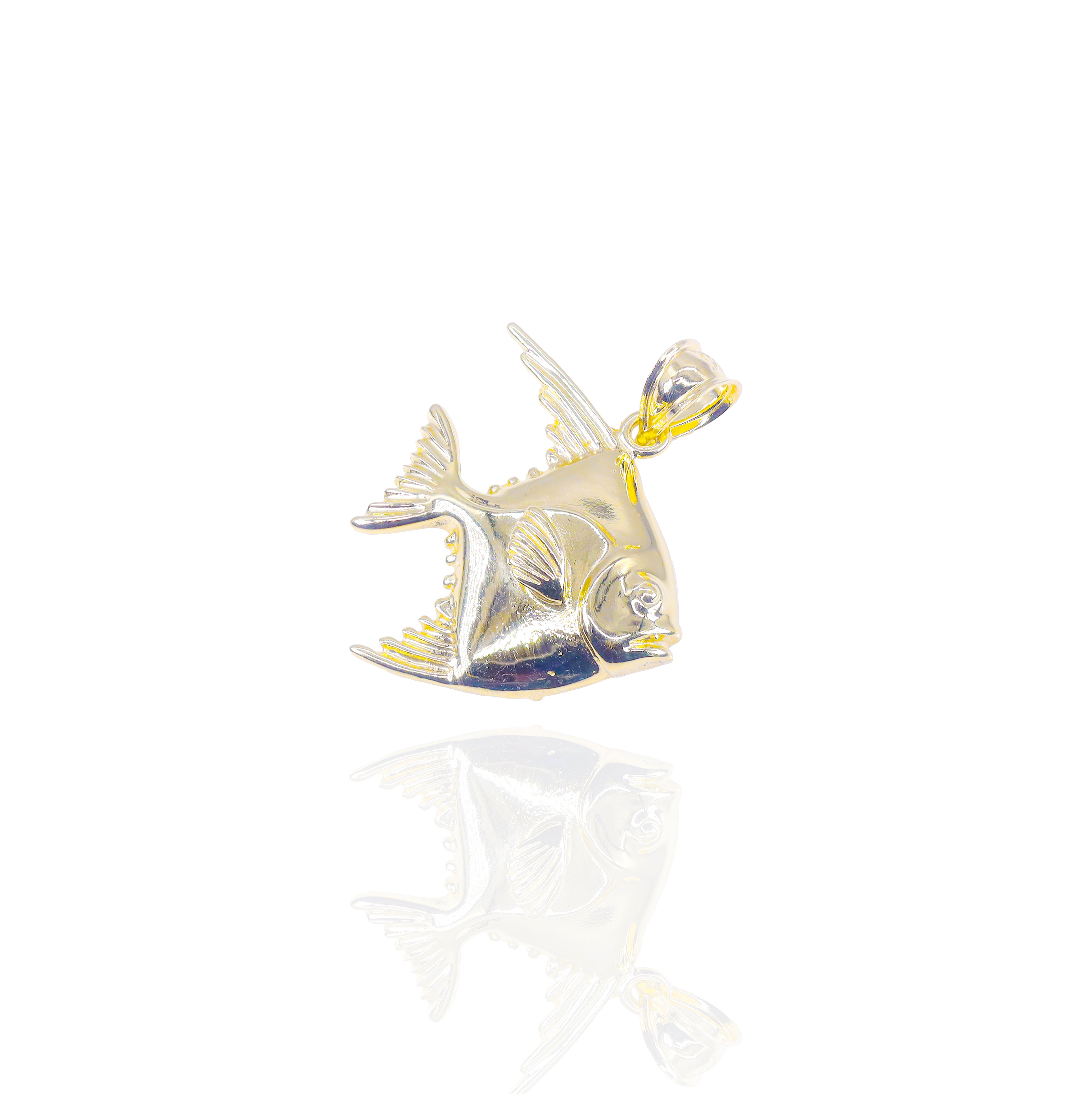 Fish of the Sea Gold Pendant
