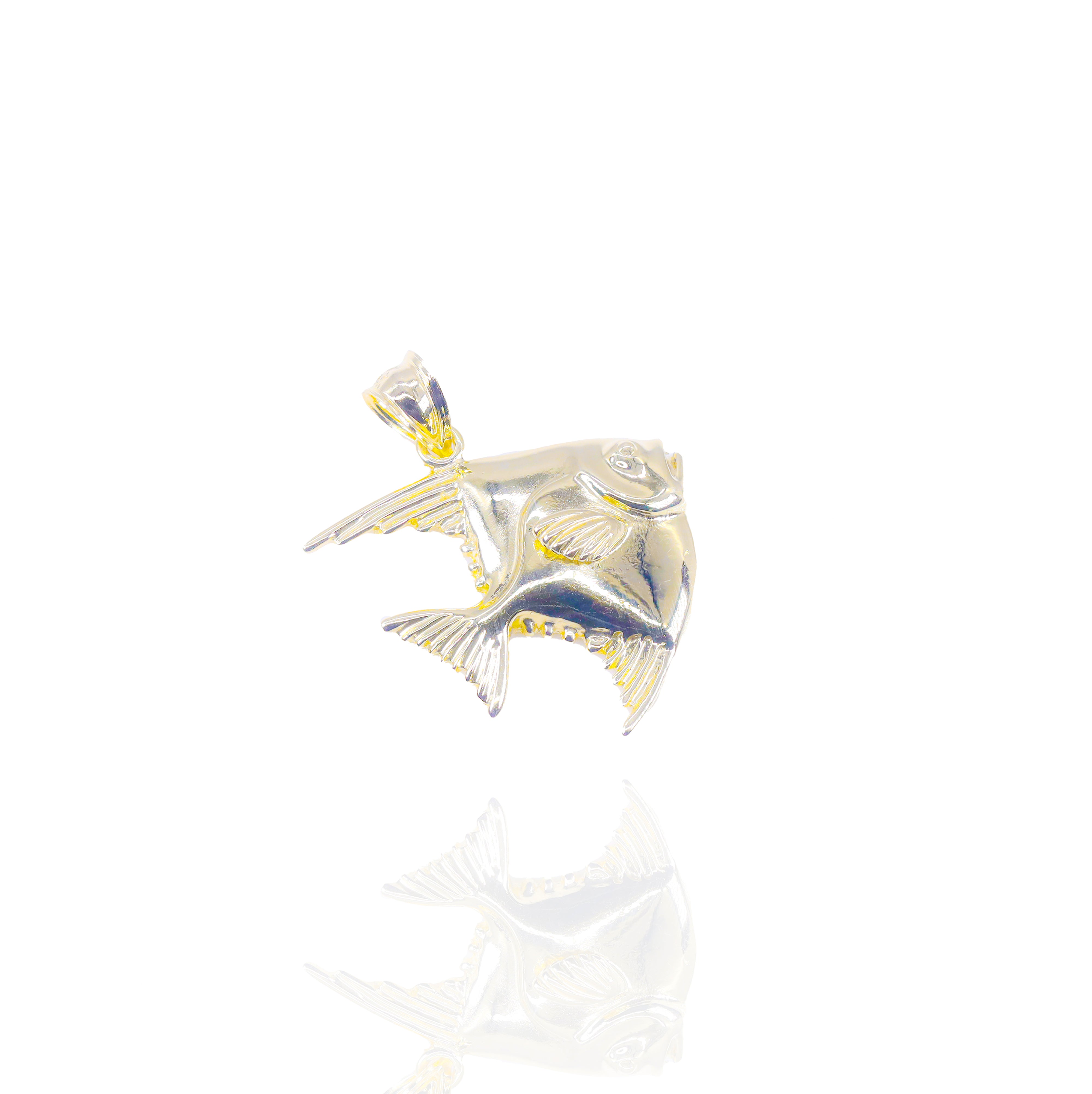 Fish of the Sea Gold Pendant