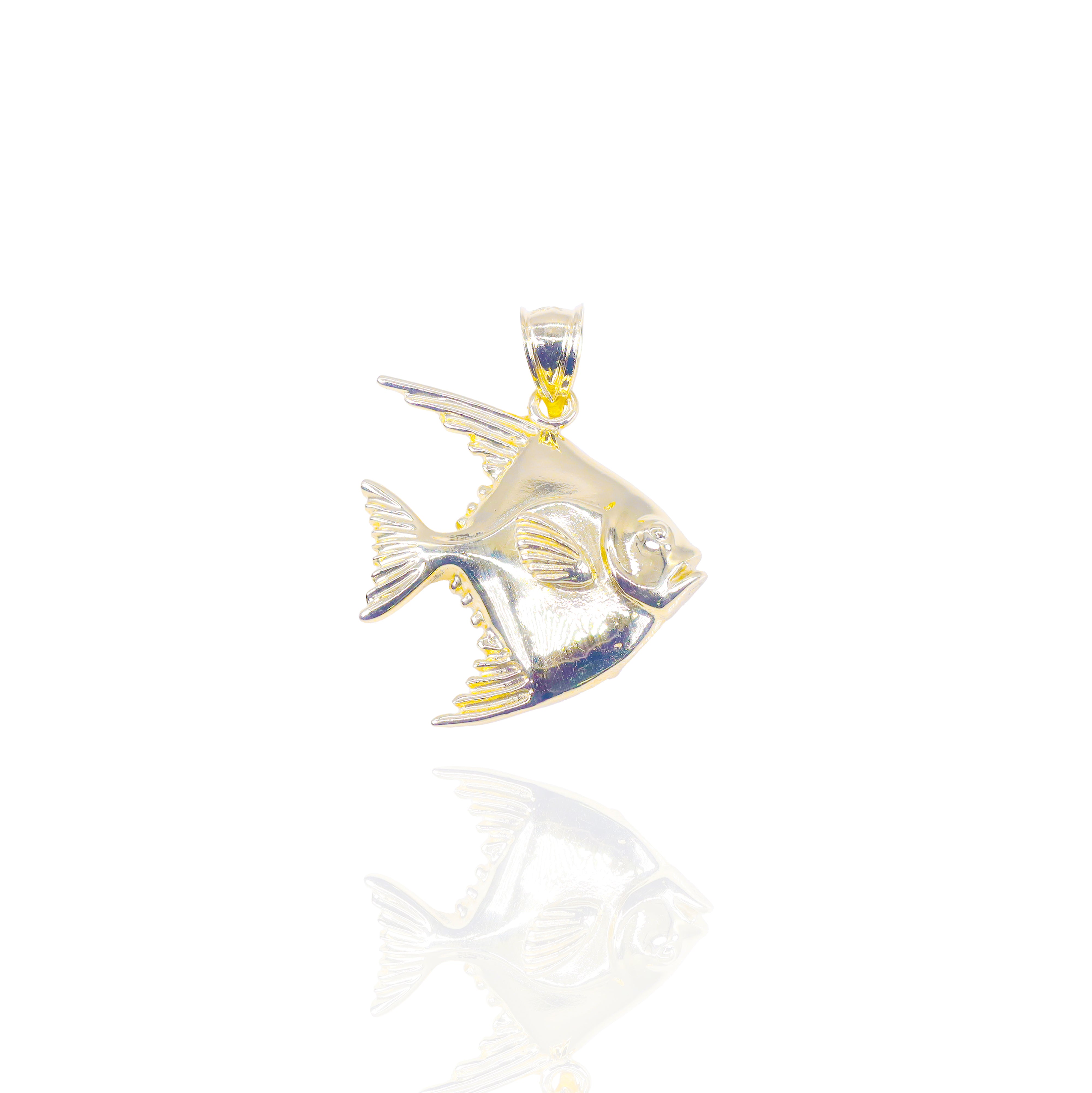 Fish of the Sea Gold Pendant