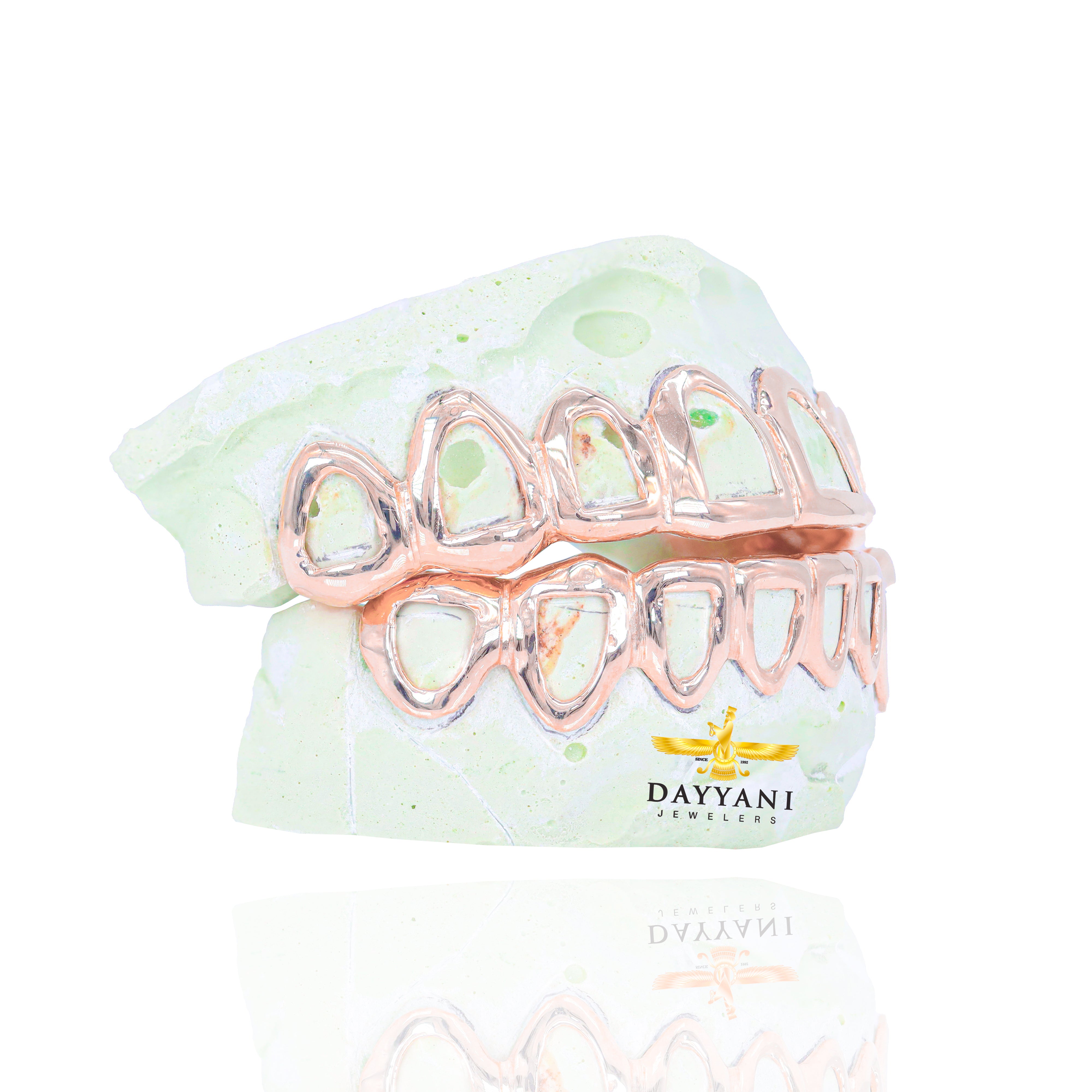 Custom Open Face Gold Grillz