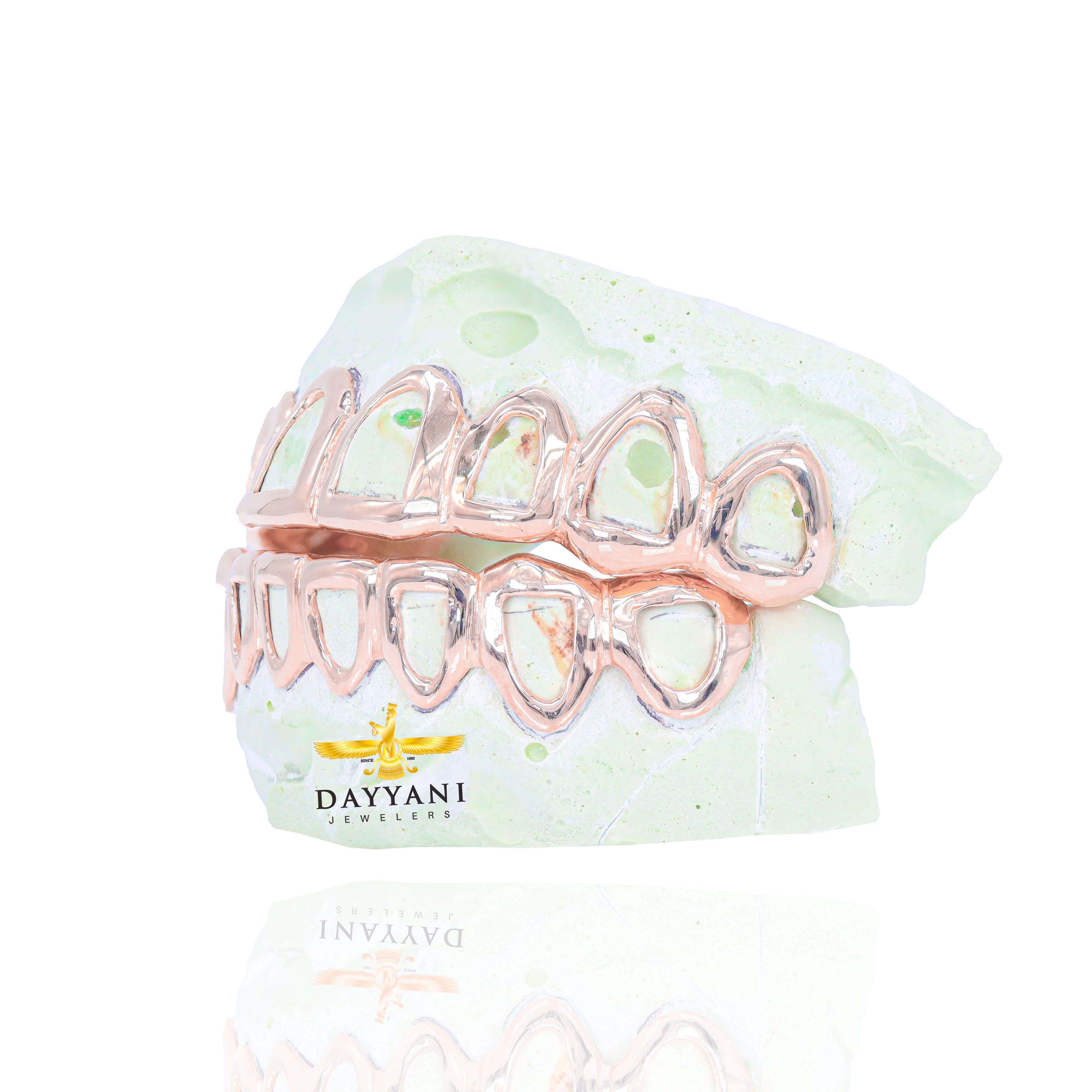 Custom Open Face Gold Grillz