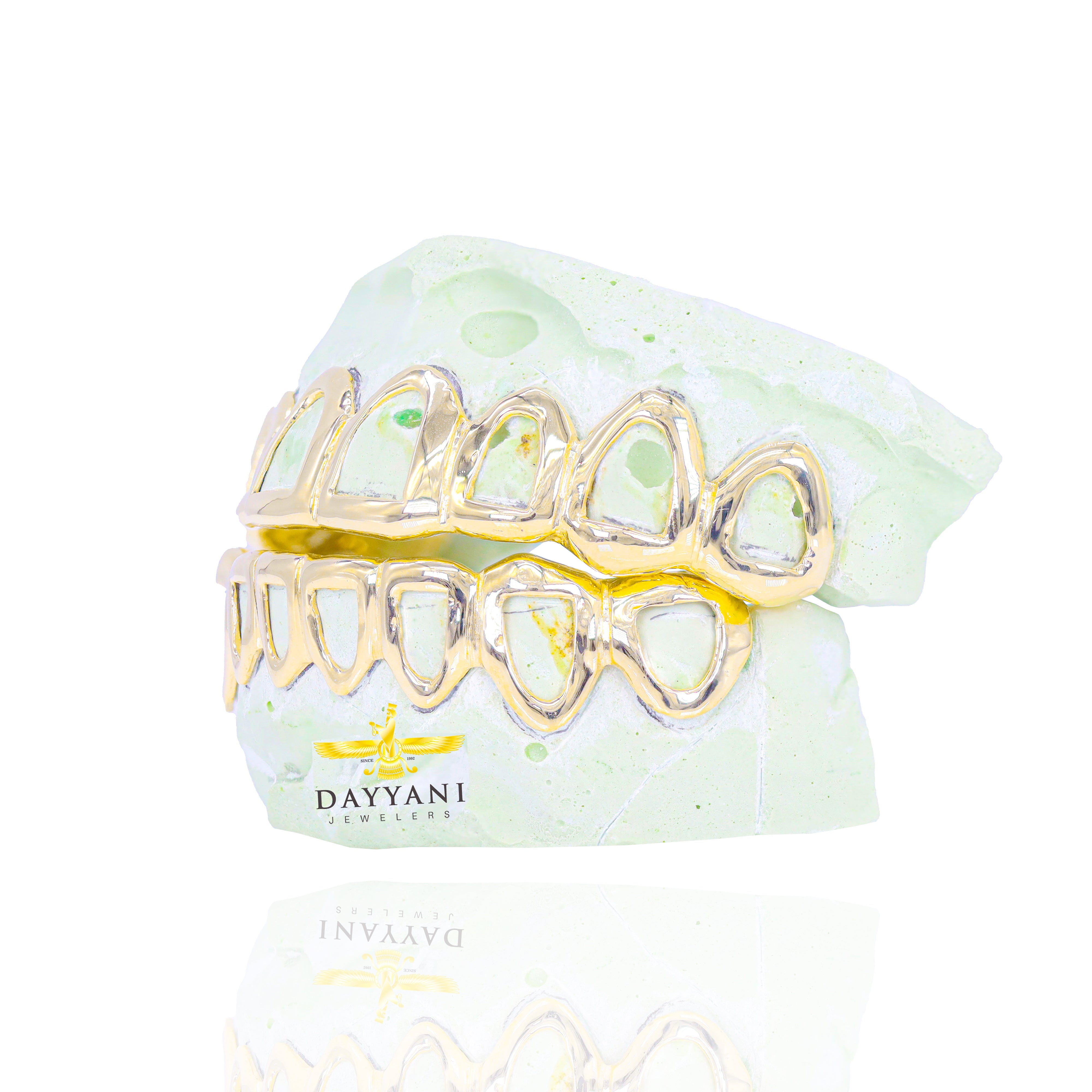Custom Open Face Gold Grillz