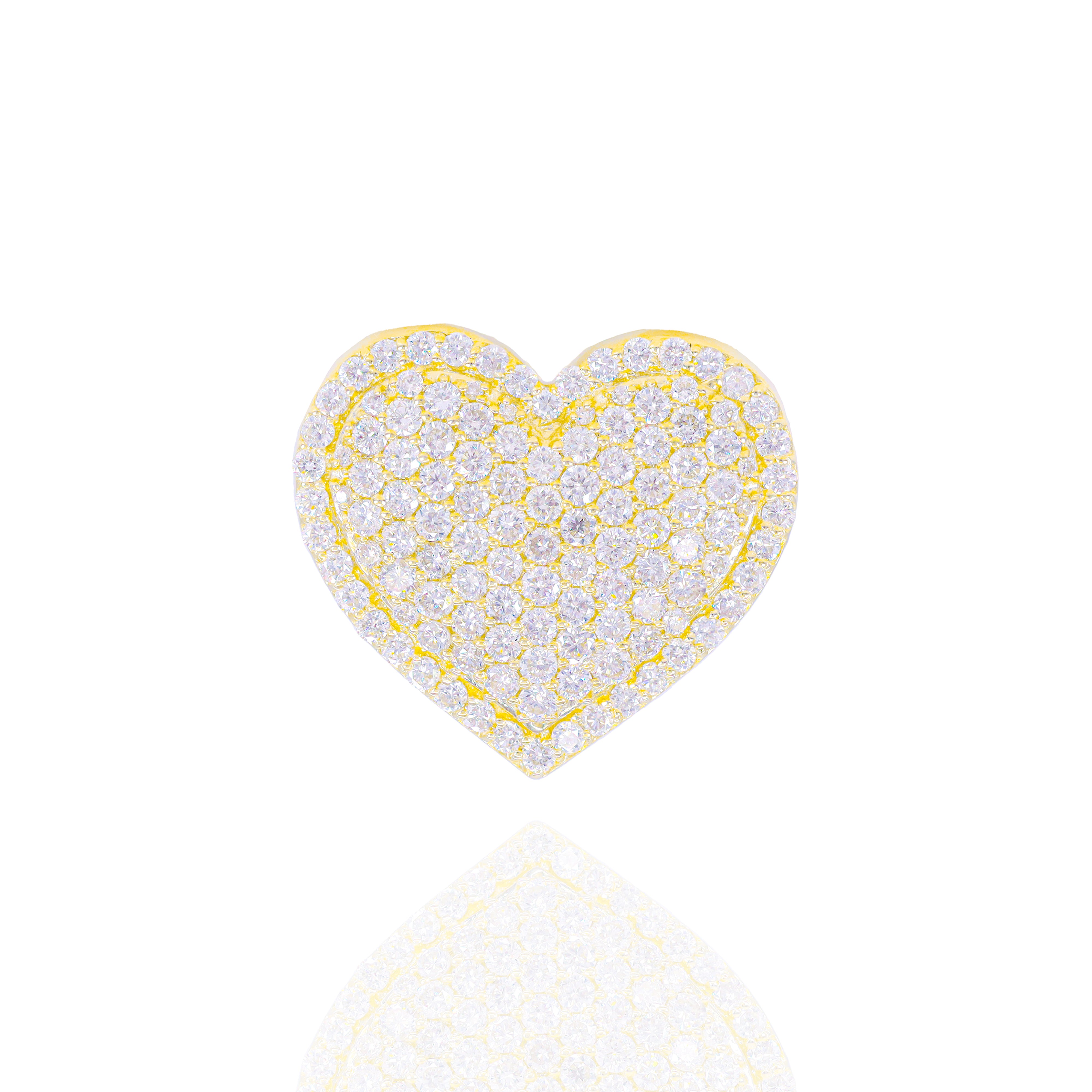 Diamond Heart Shaped Ring