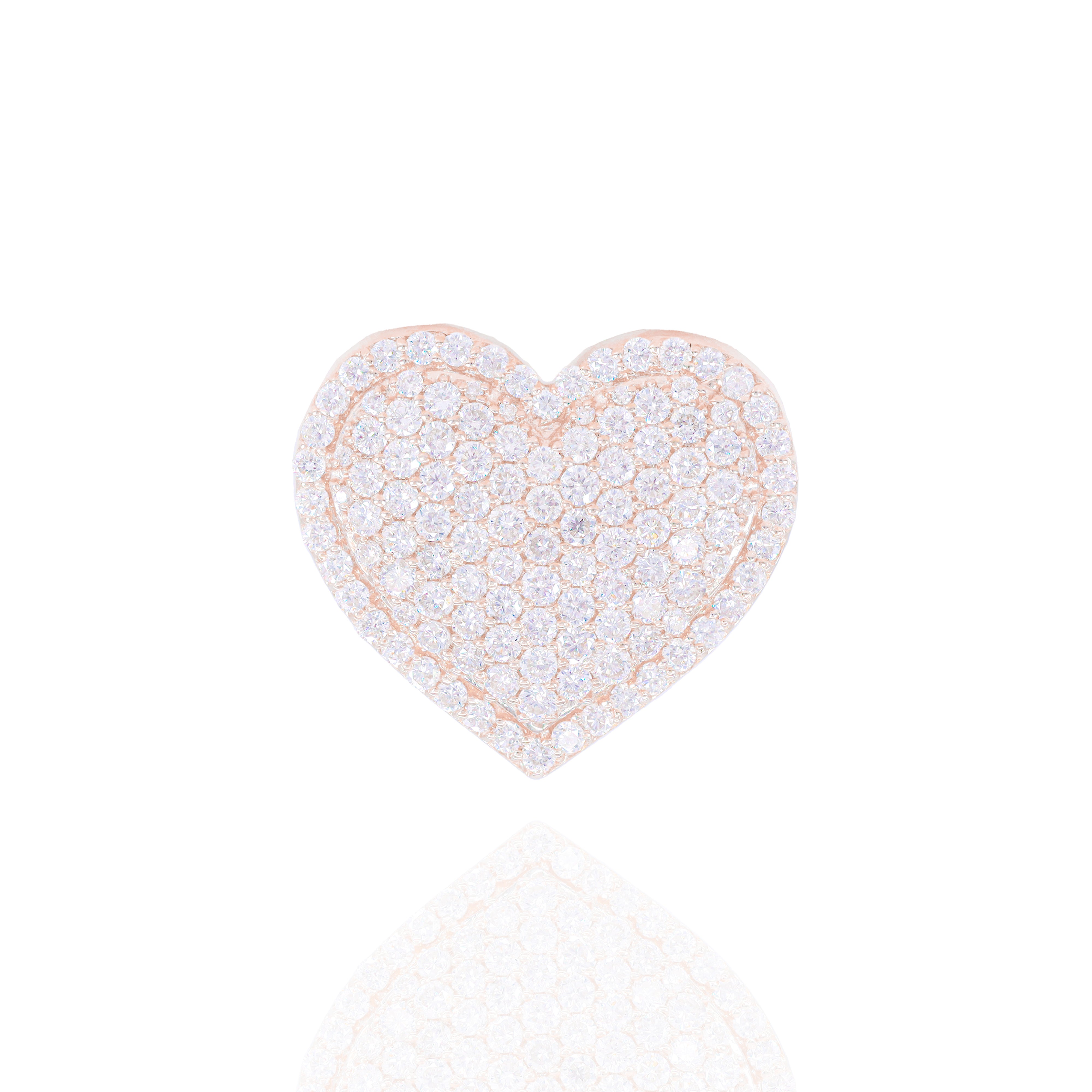 Diamond Heart Shaped Ring