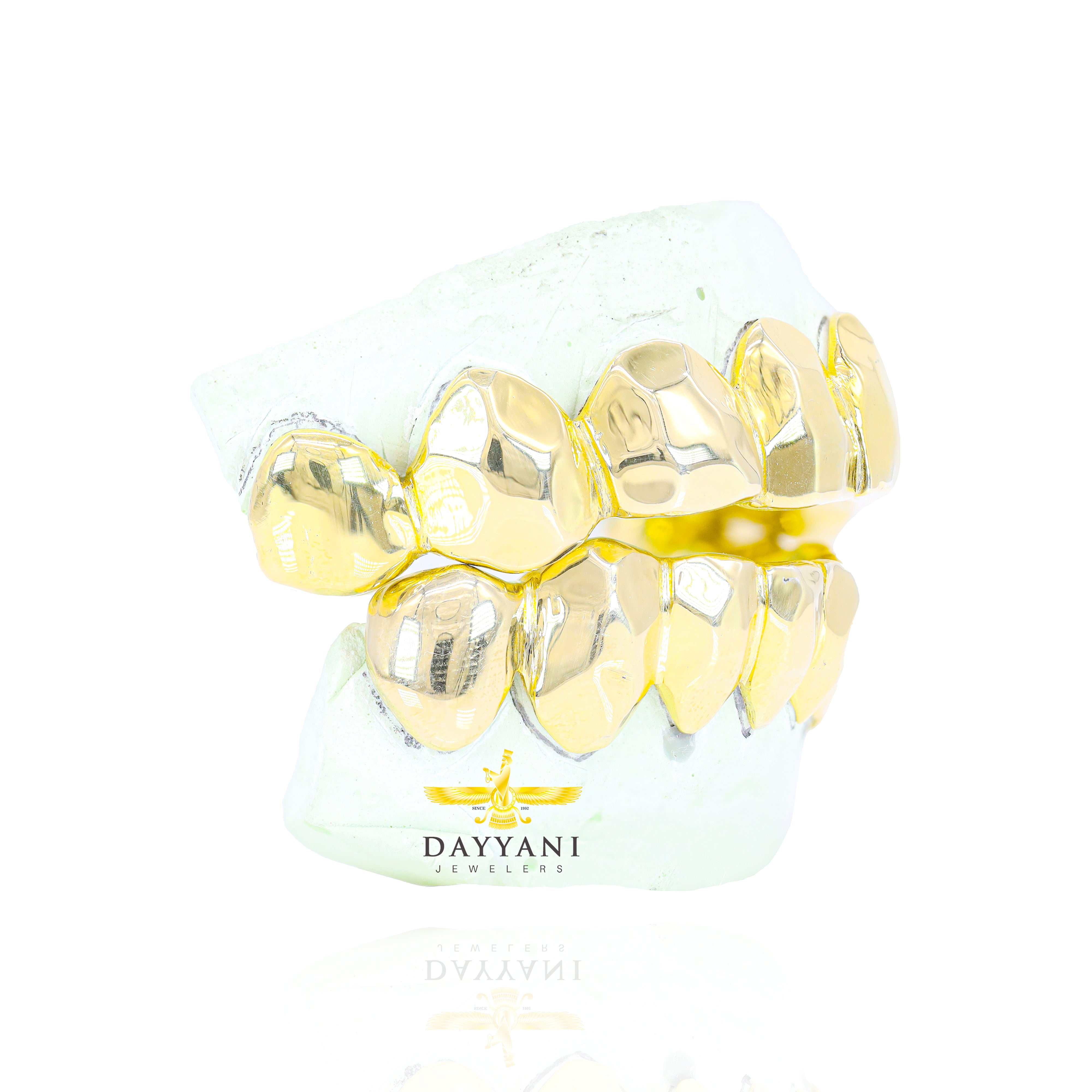 Custom Metamorphic Style Solid Gold Grillz