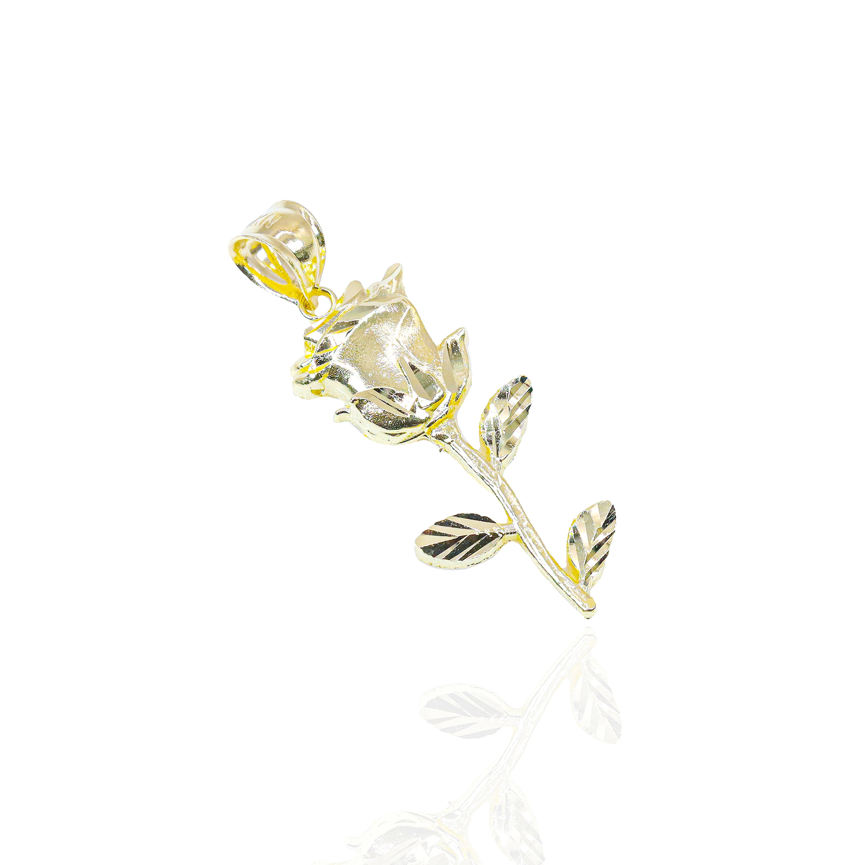 10KT Yellow Gold Rose Gold Pendant