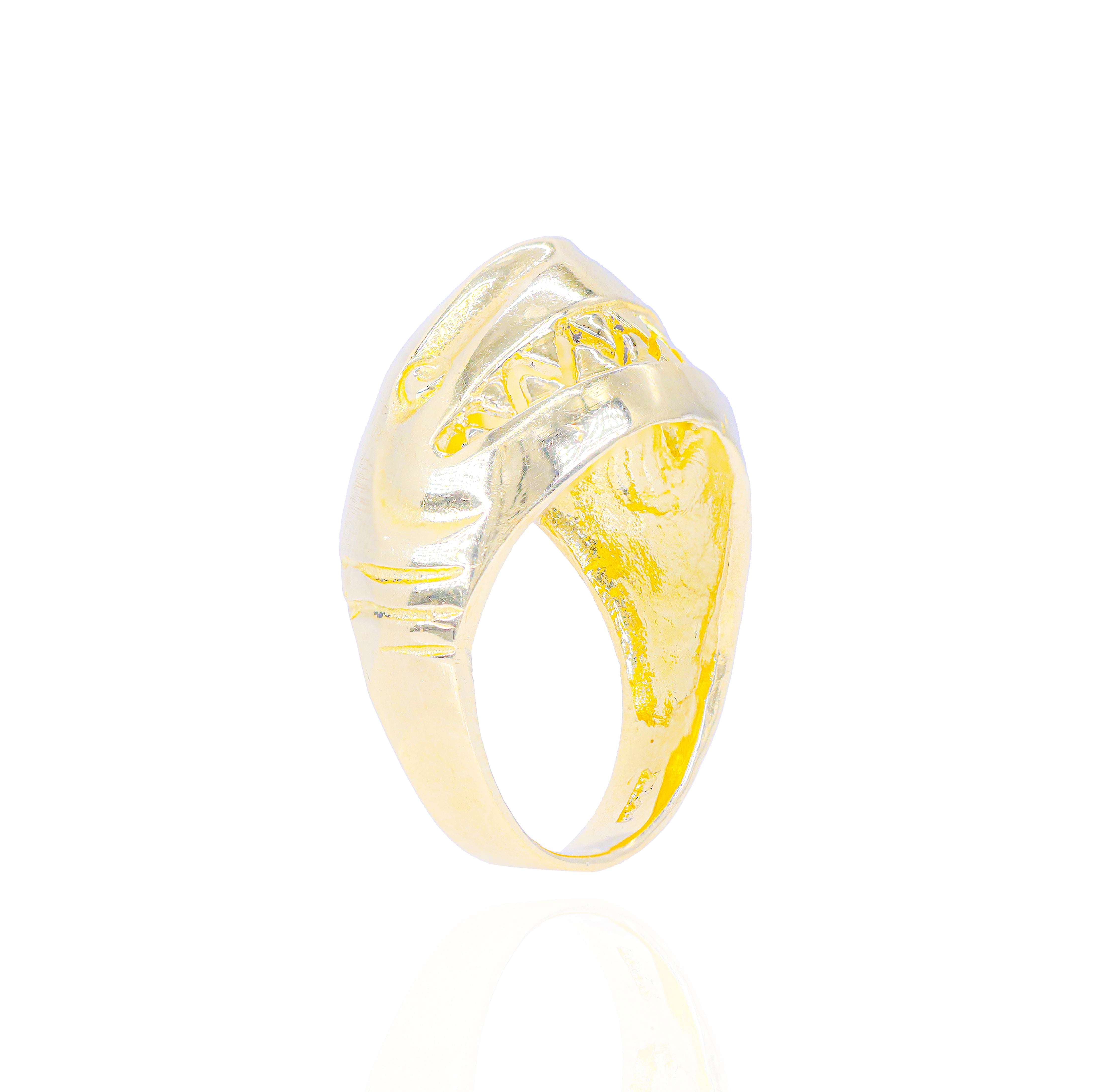 14KT Solid Gold Shark Ring