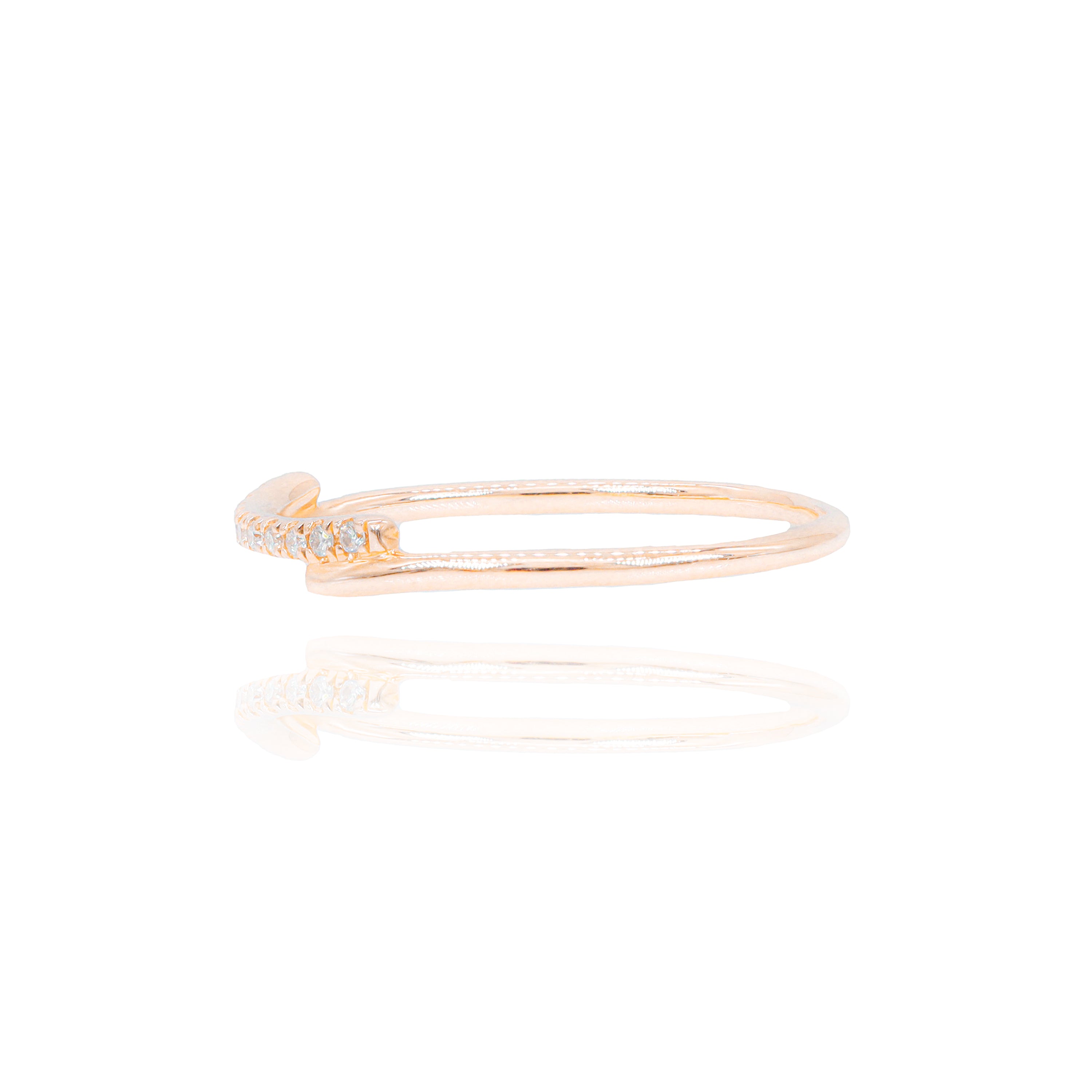 Single Bar Diamond Band