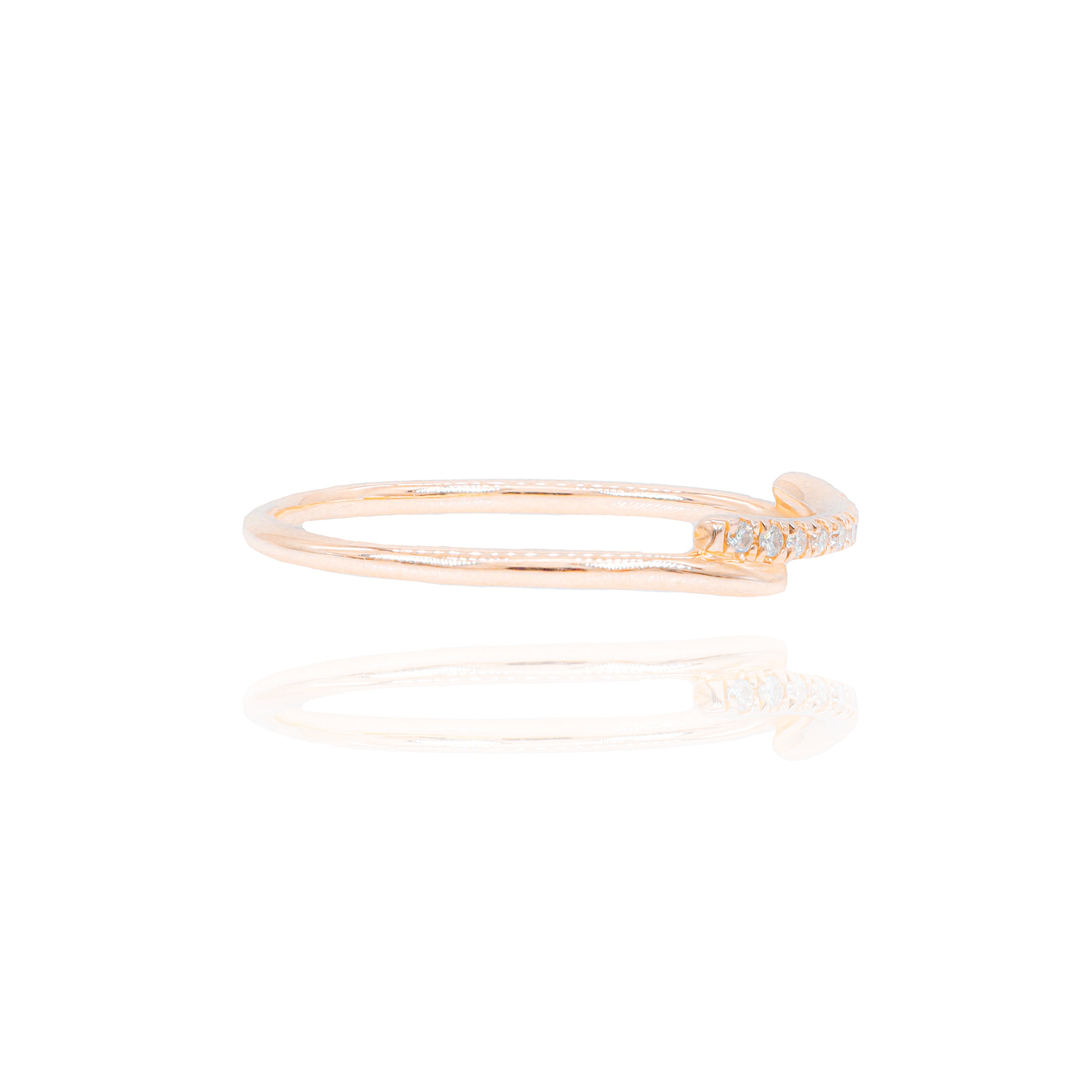 Single Bar Diamond Band