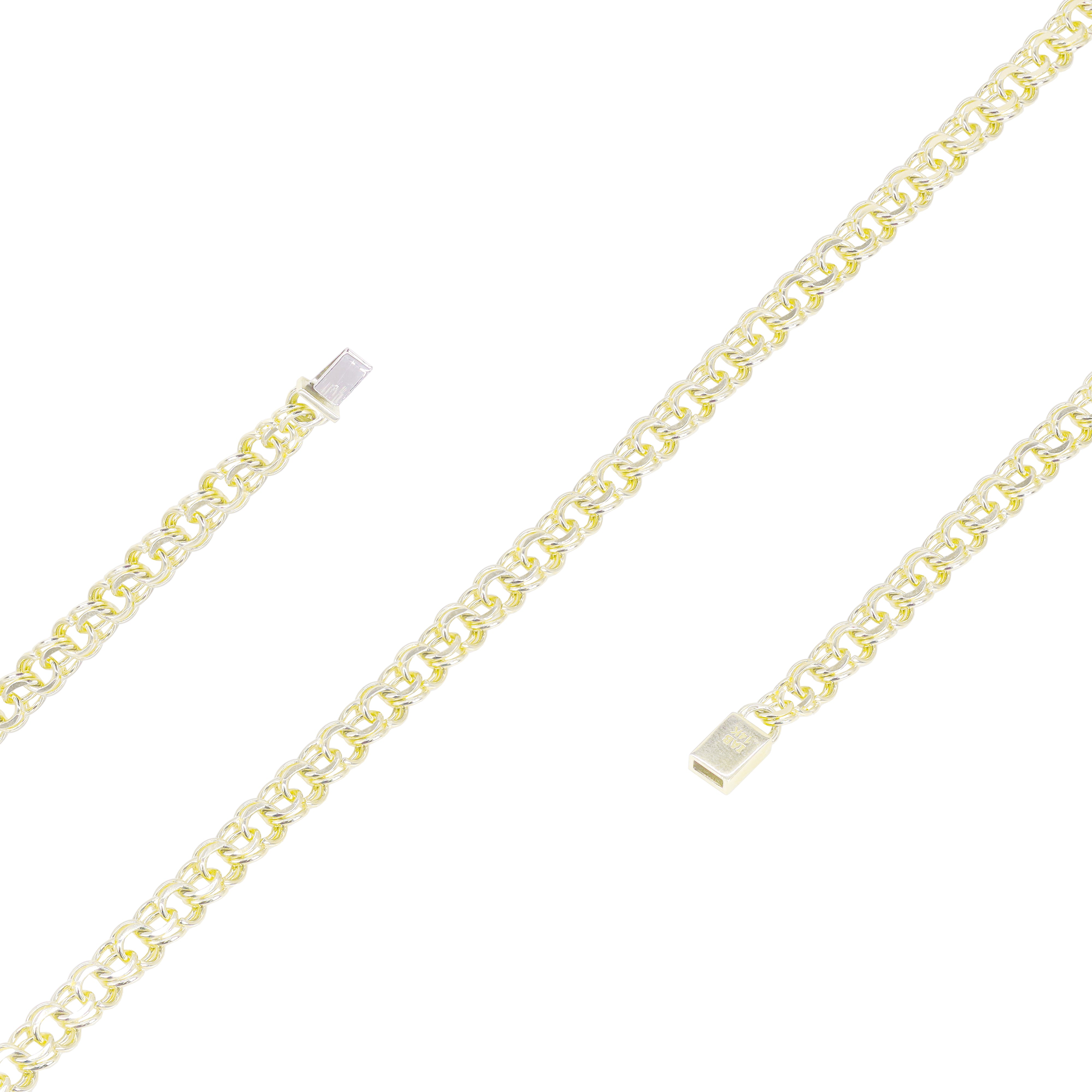 14KT Yellow Gold Solid Chino Chain