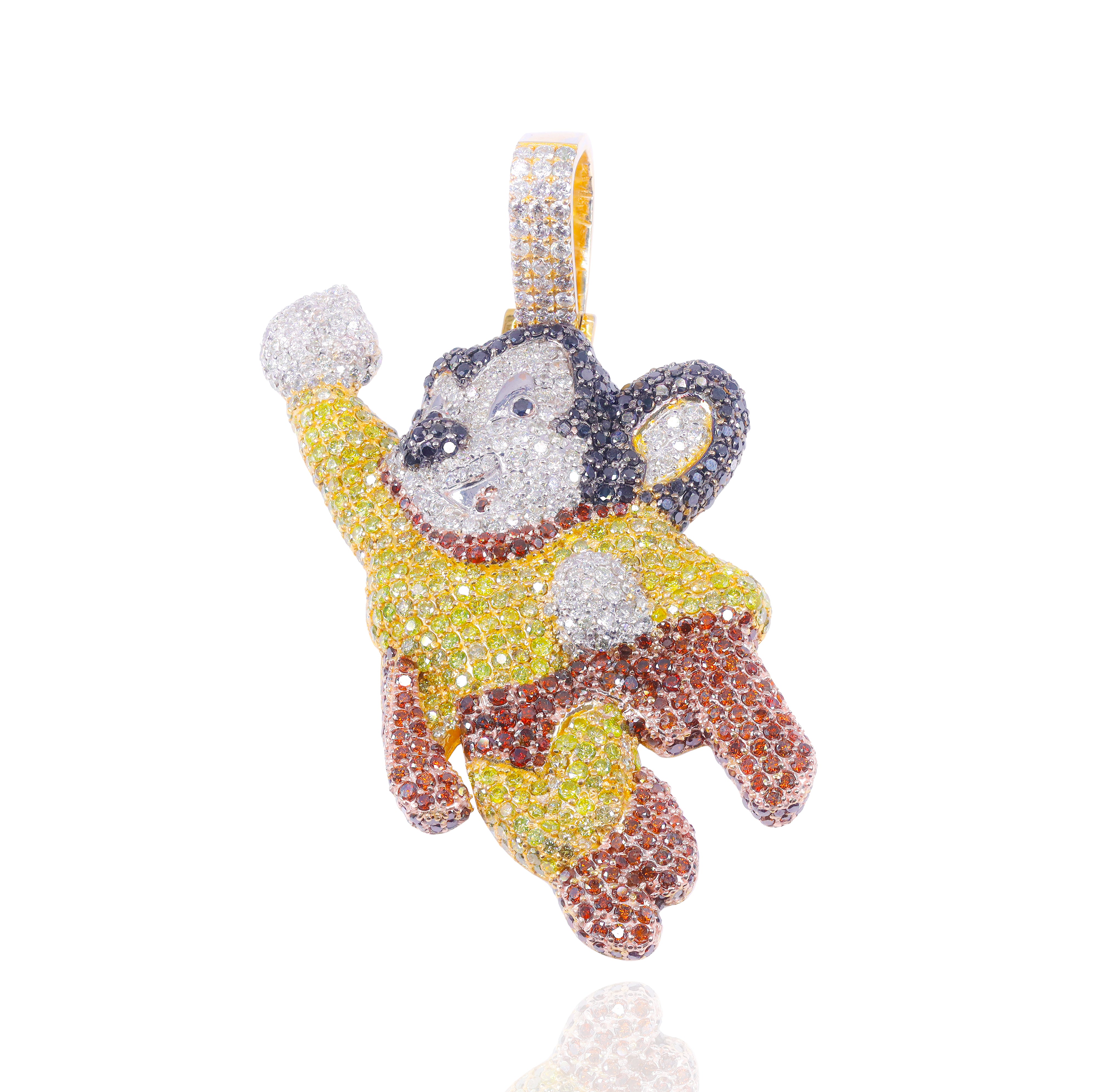 Custom Design Deposit - Mighty Mouse Diamond Pendant