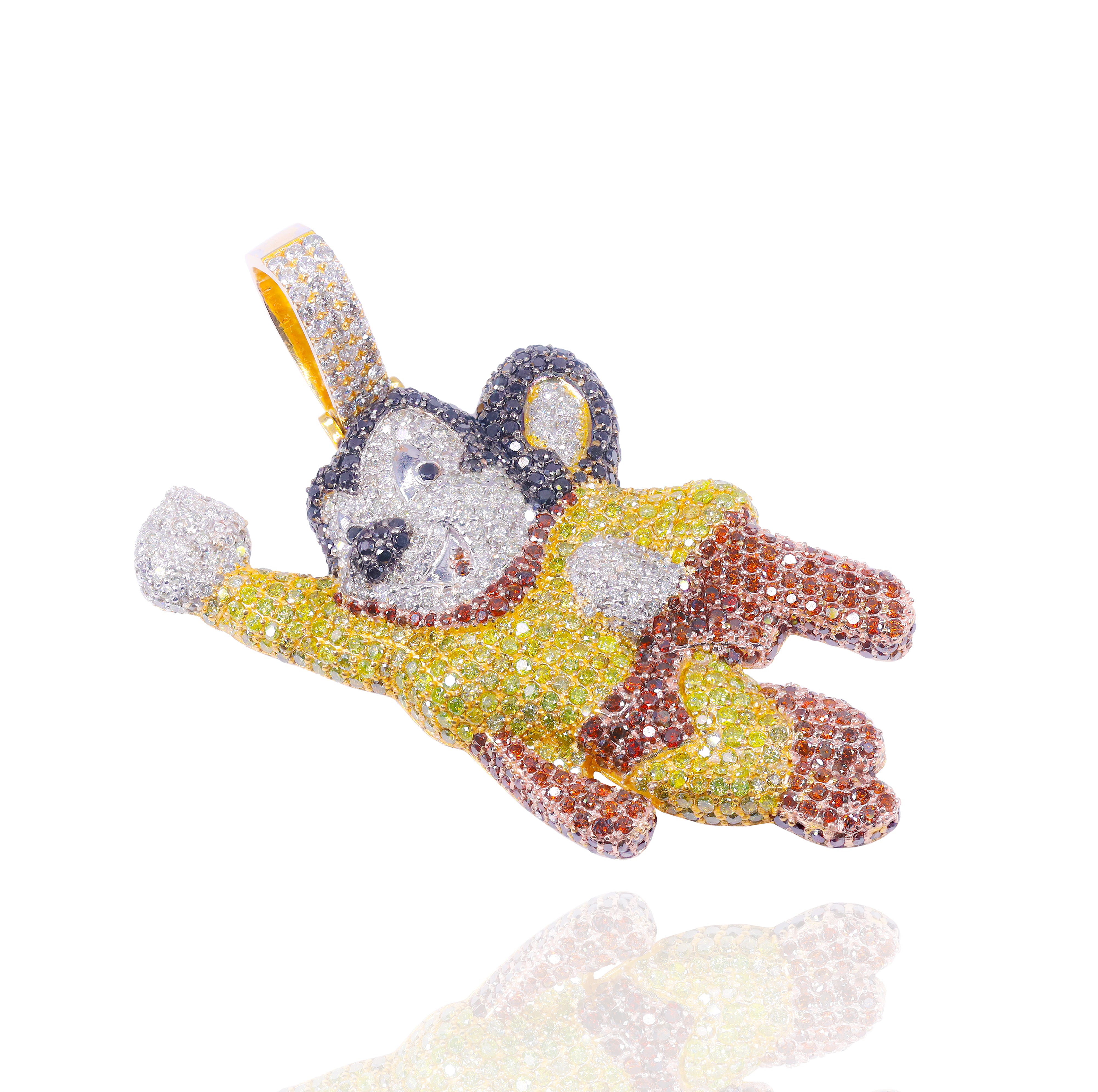 Custom Design Deposit - Mighty Mouse Diamond Pendant