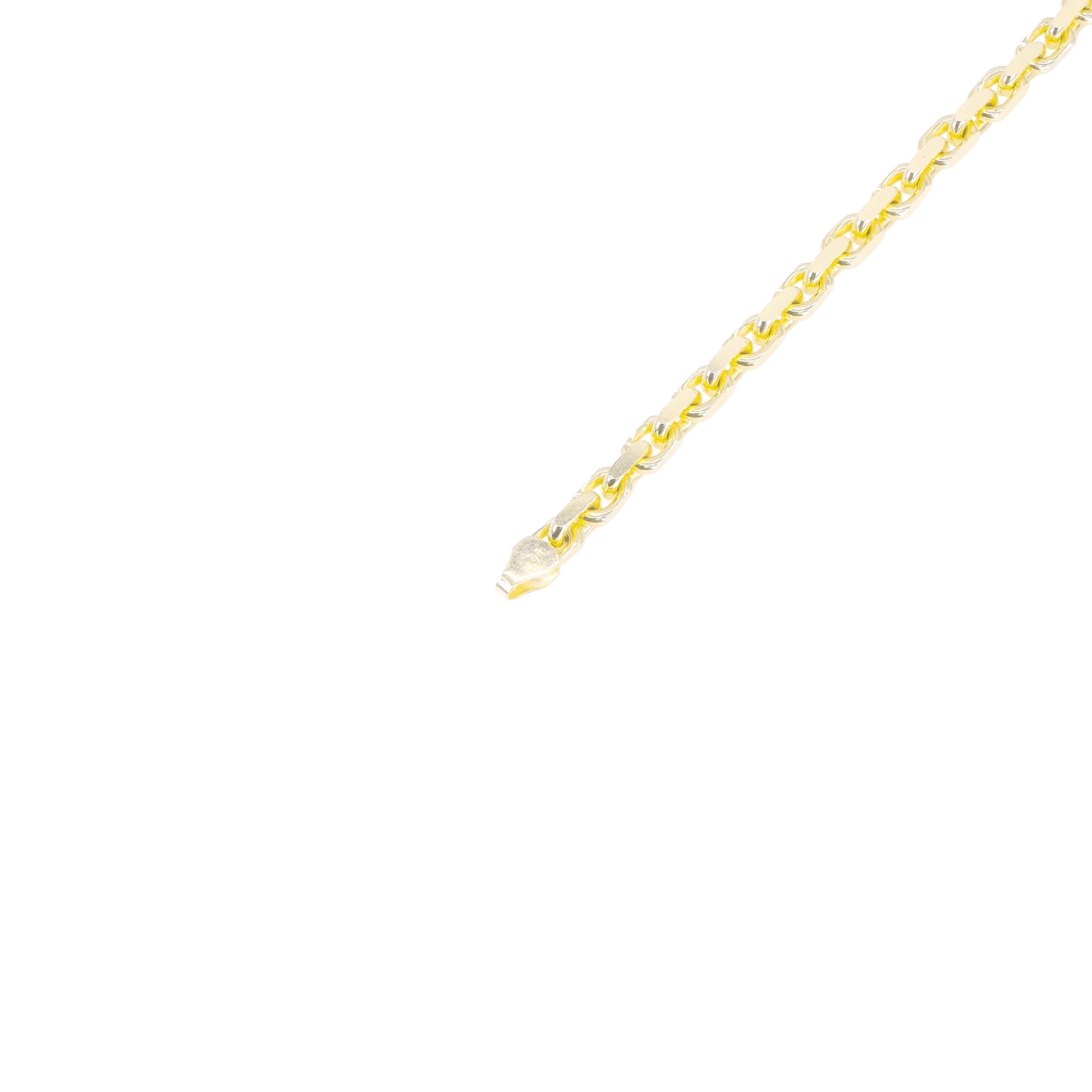 14KT Yellow Gold Thinner Odin Link Gold Bracelet