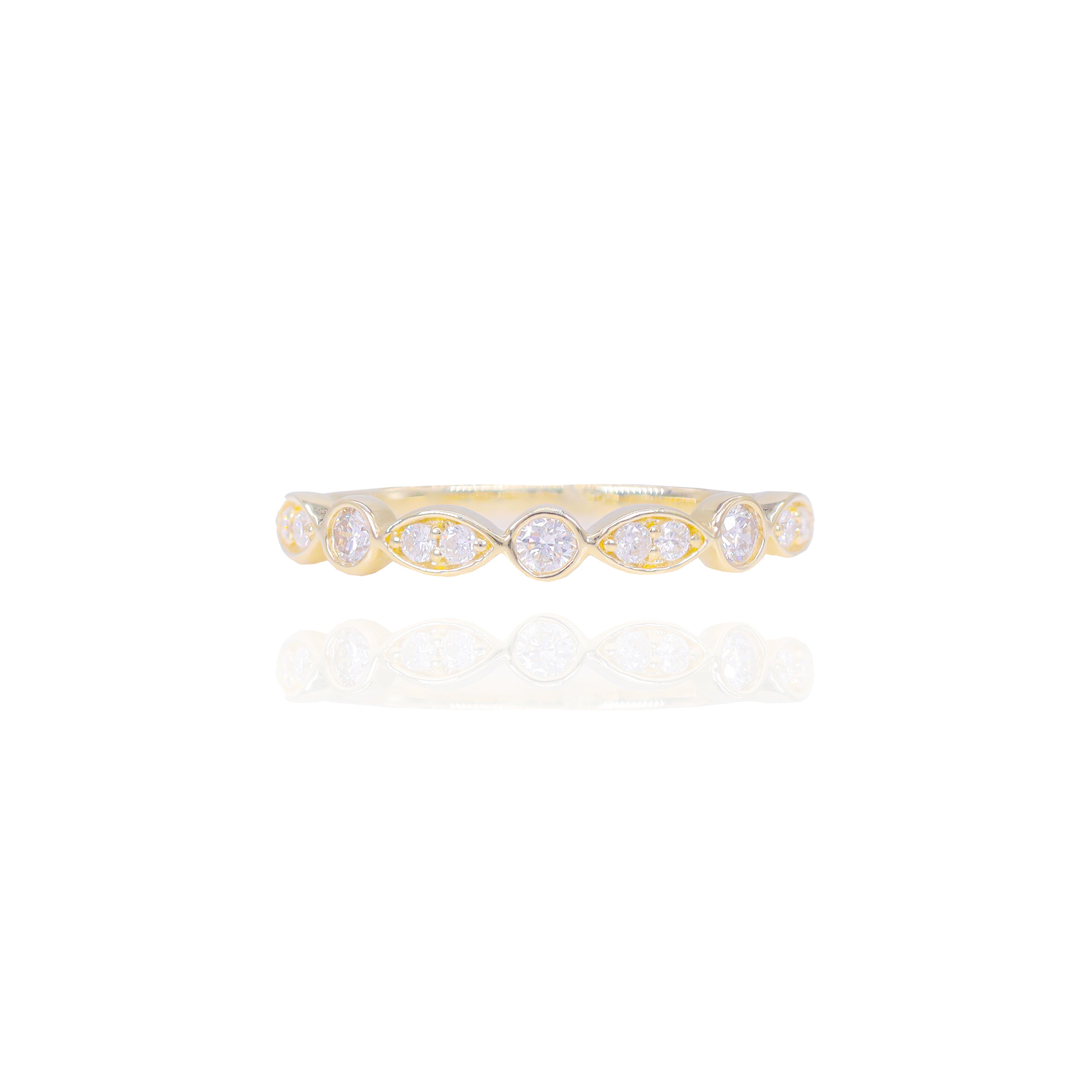 Oval Shaped Diamond Engagement Ring with Double Halo & Band