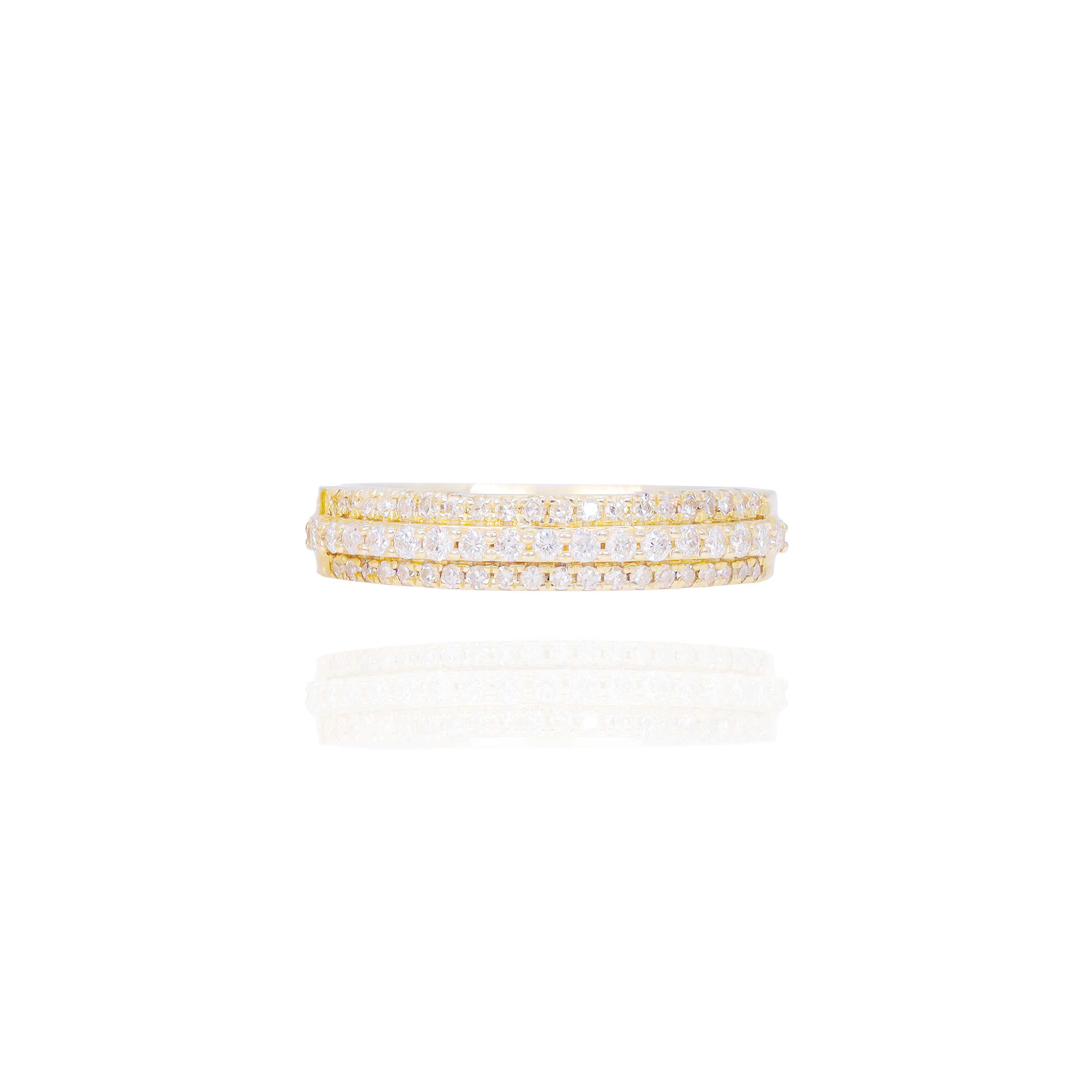 Pear Shape Diamond Engagement Ring with Halo (Trio-Set)
