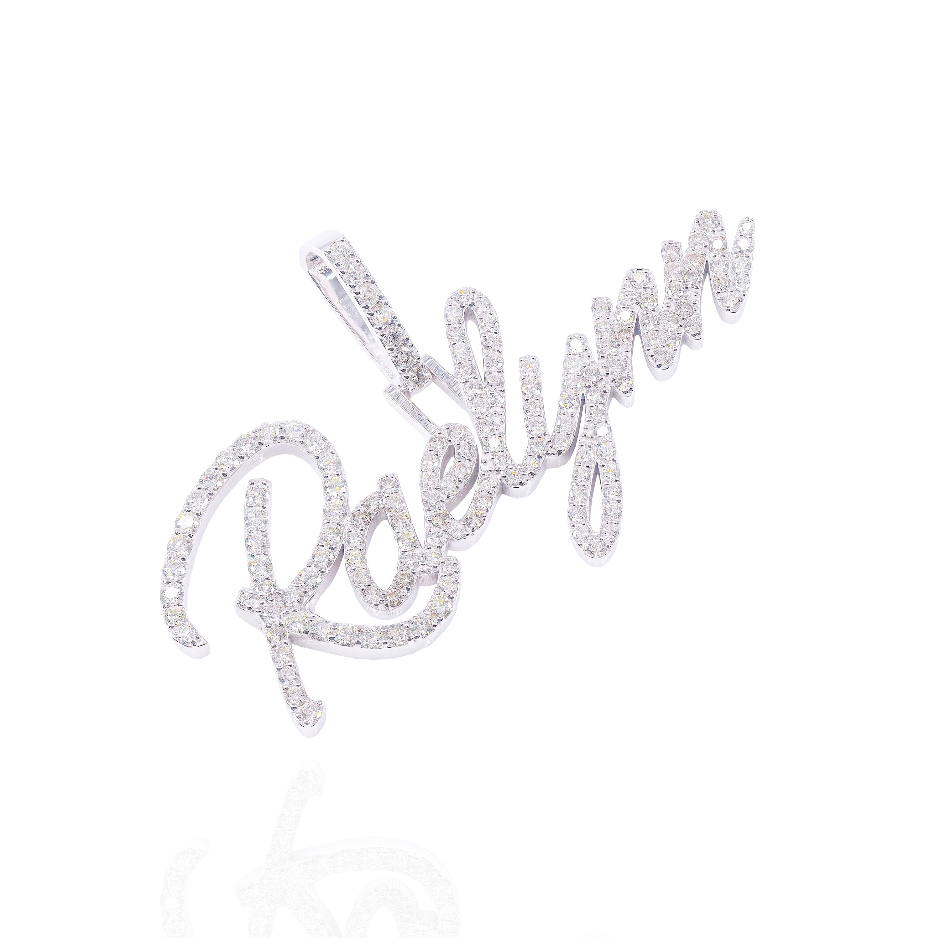 Custom Design Deposit - Diamond Name Pendant