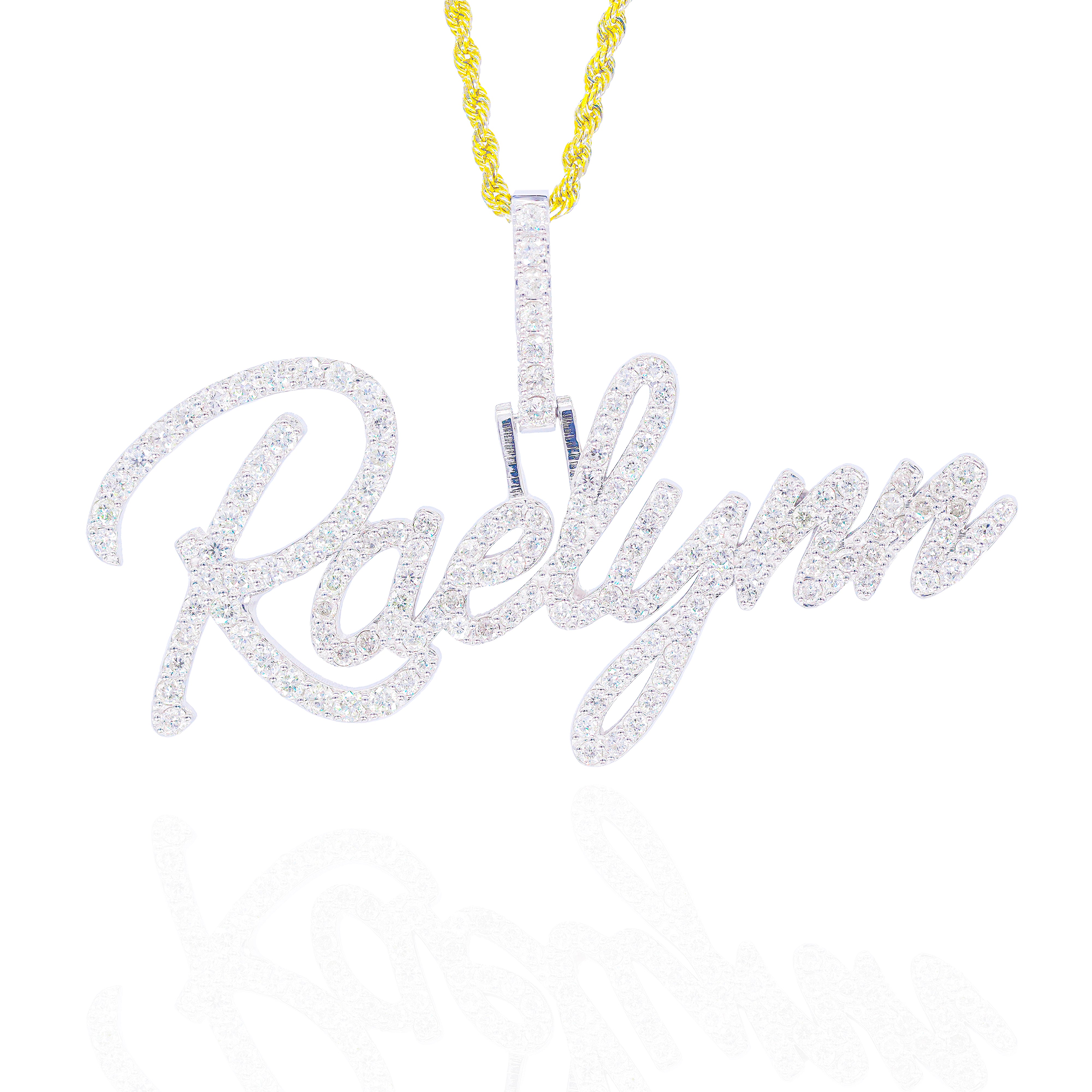 Custom Design Deposit - Diamond Name Pendant