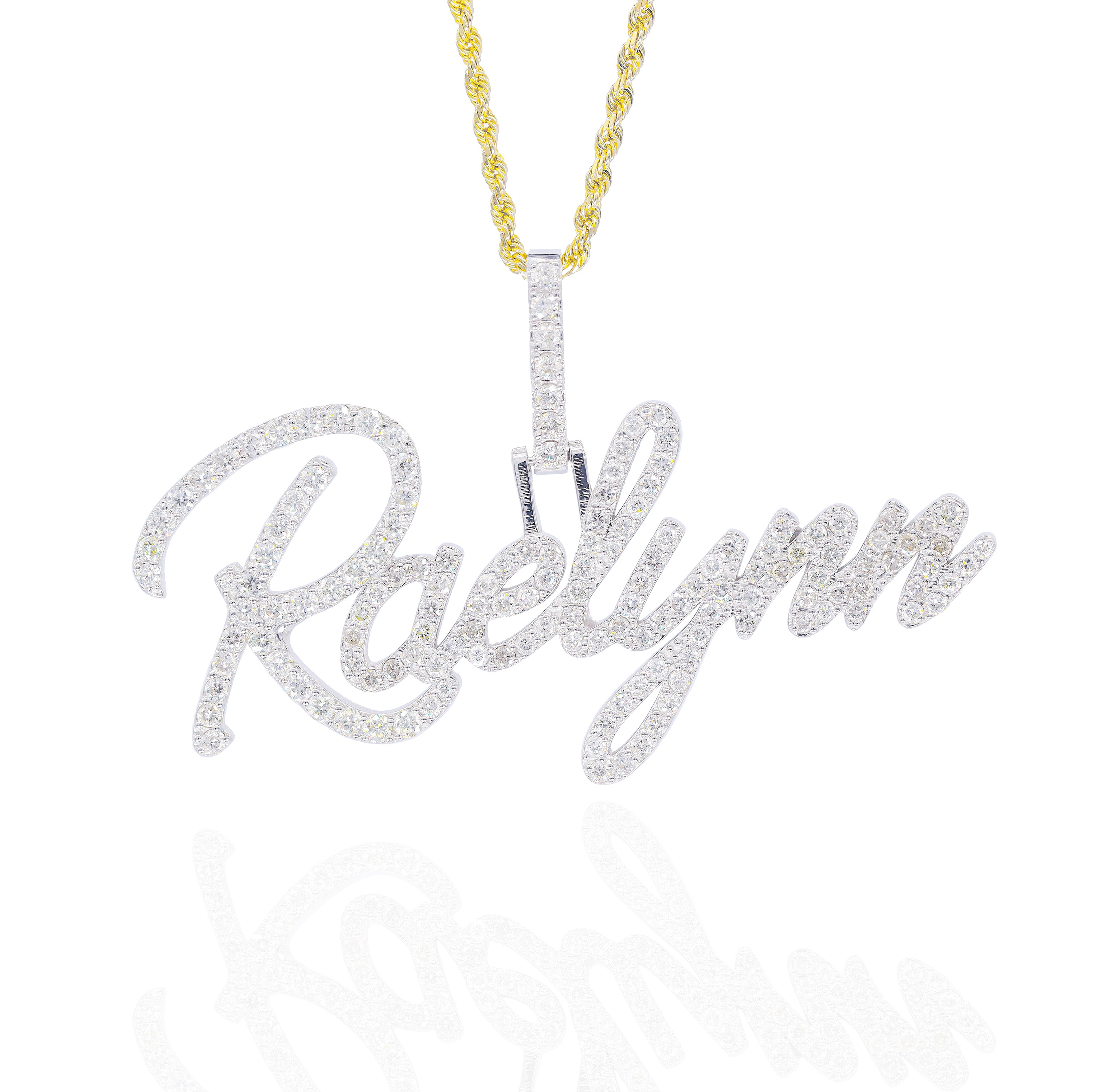 Custom Design Deposit - Diamond Name Pendant
