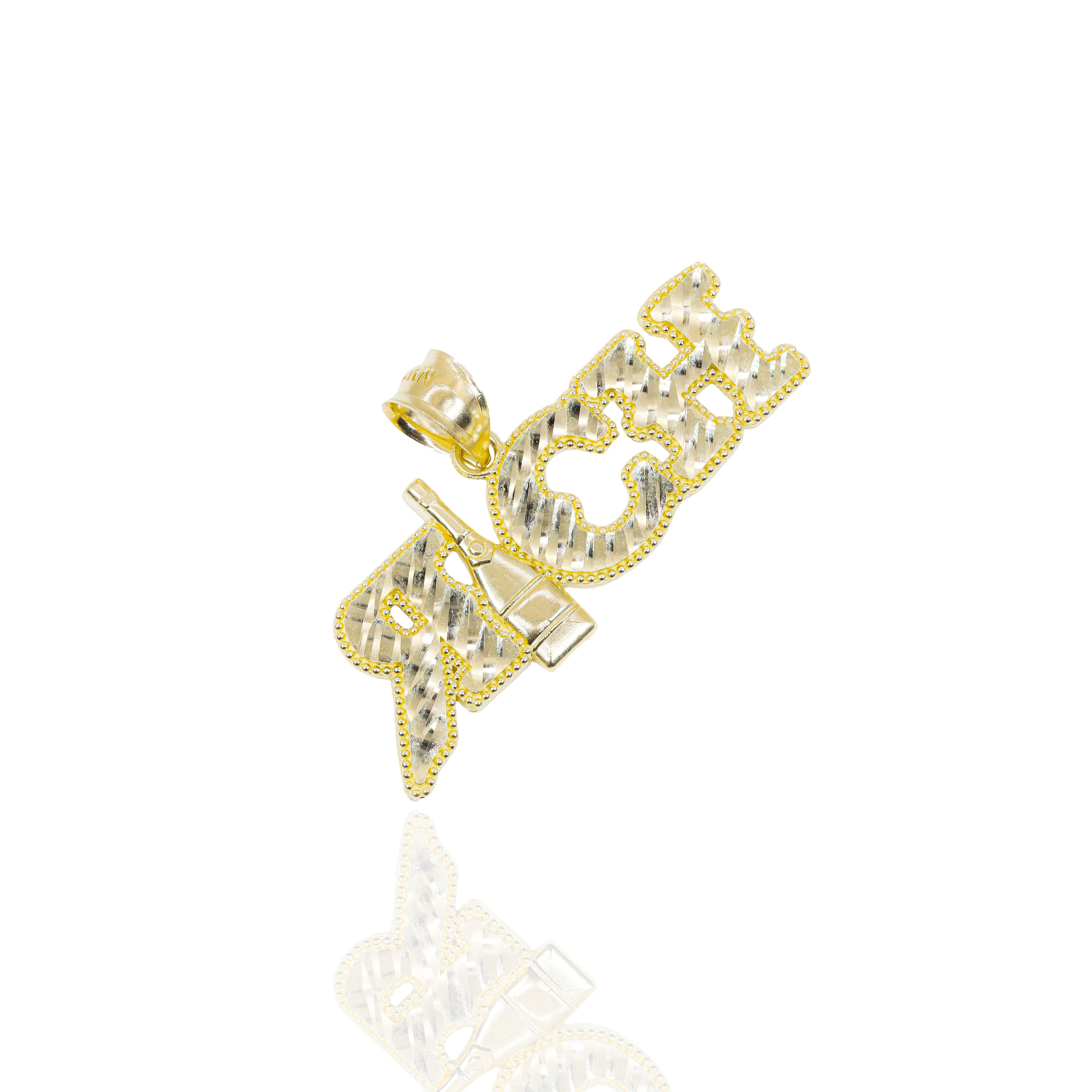Rich Solid Gold Pendant
