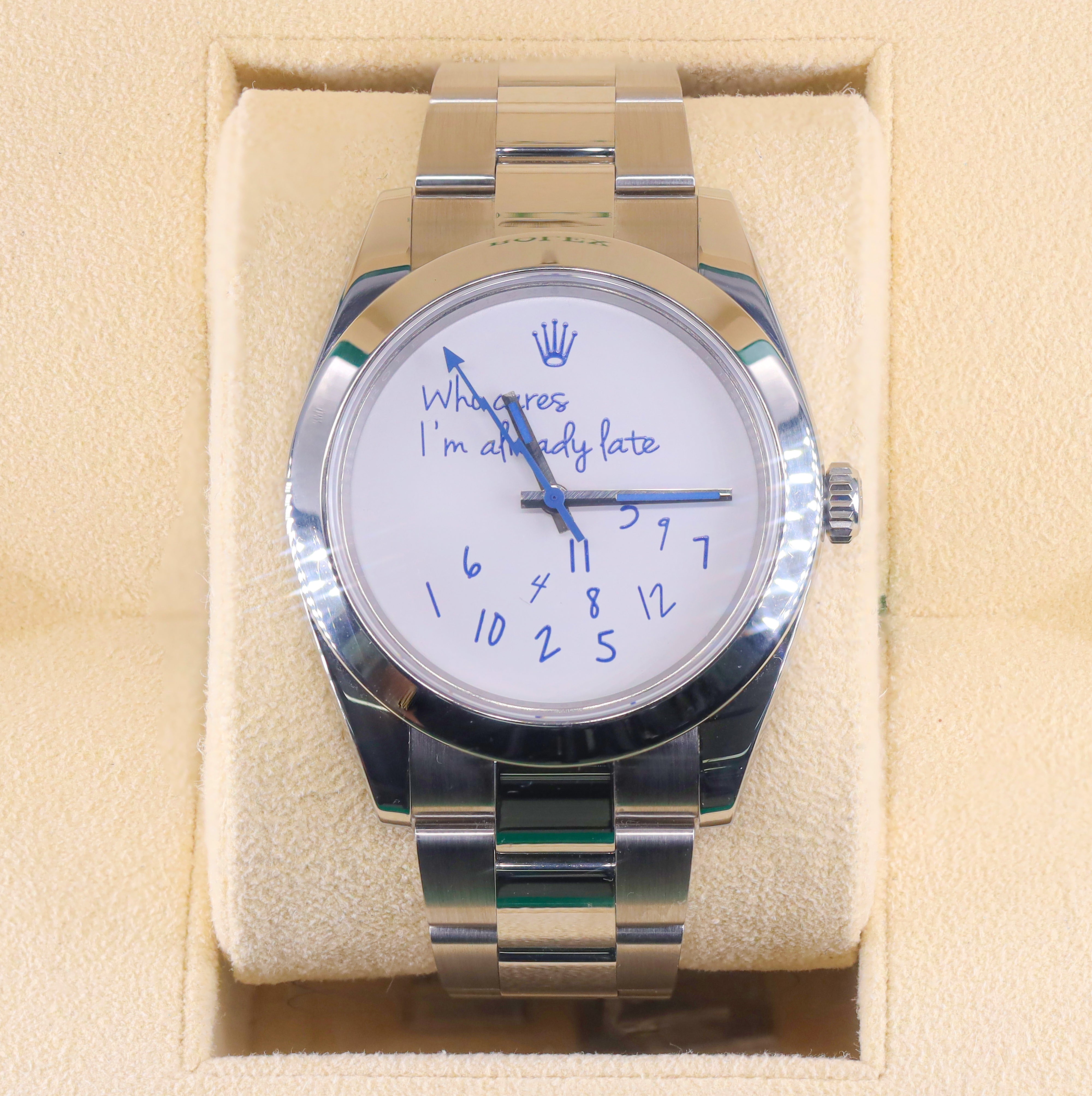 Rolex 126334 DateJust Colatte x Mad Paris Collaboration White Dial 41mm