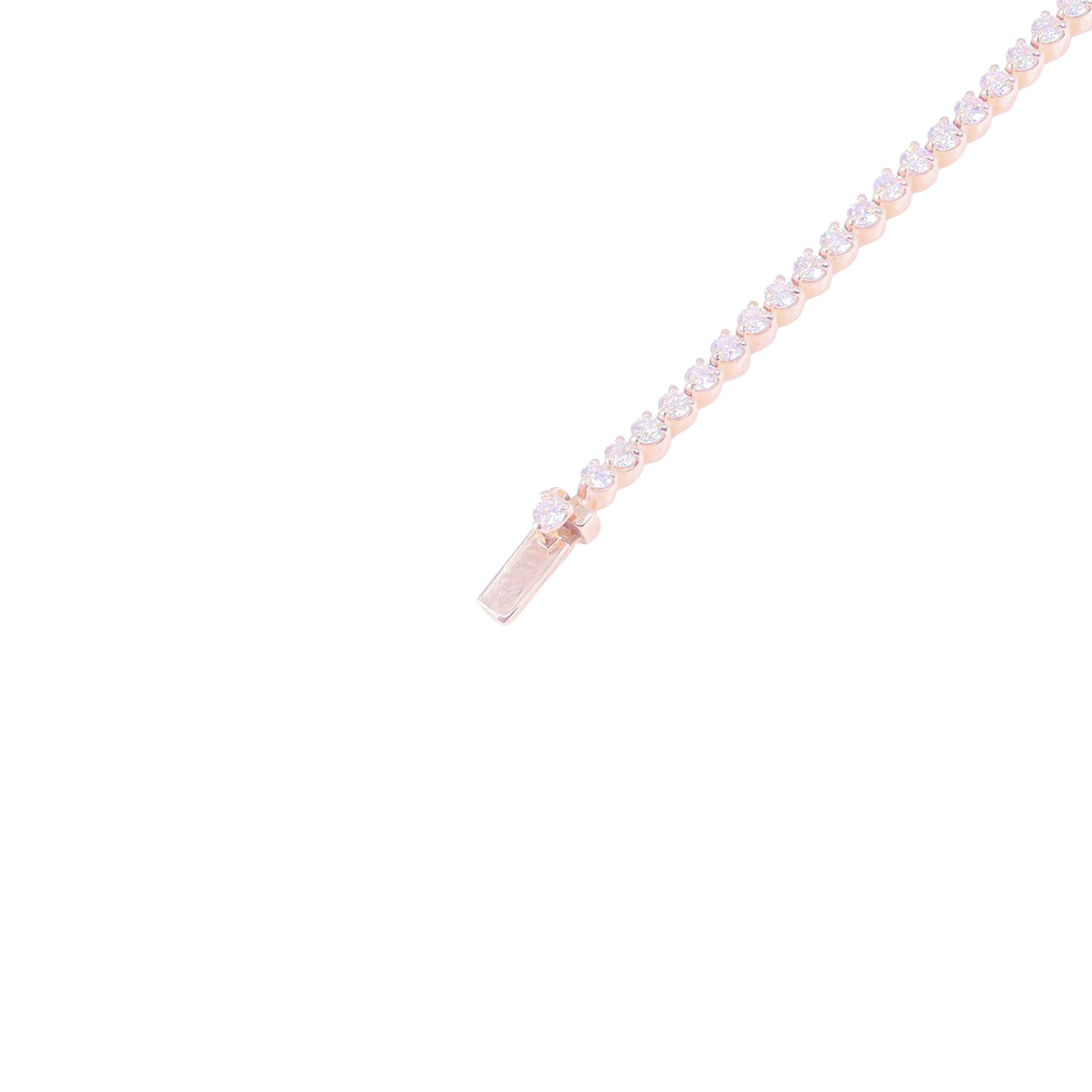 2.5-Pointer Round Diamond Tennis Bracelet