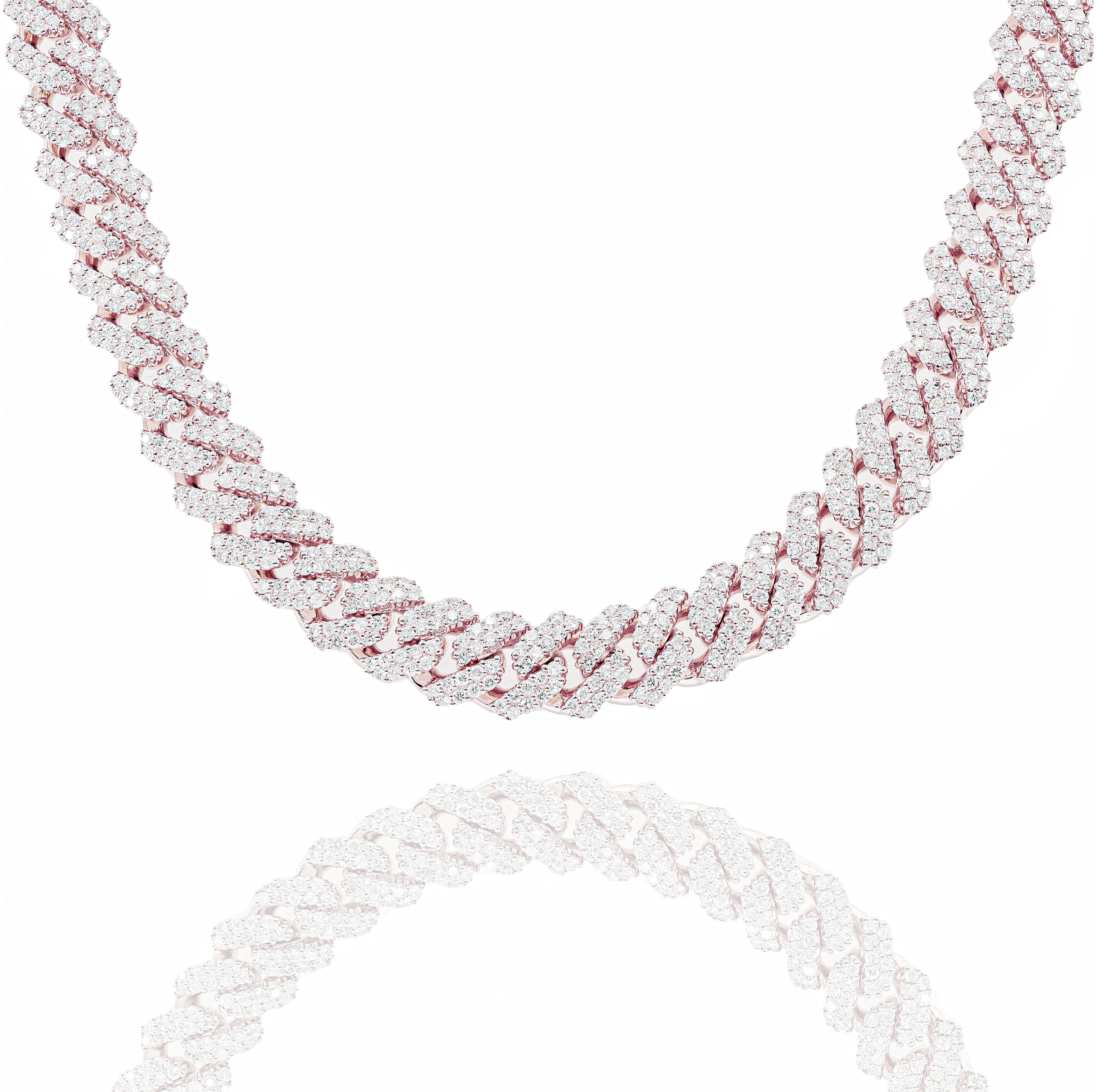 10mm Cuban Link Diamond Chain